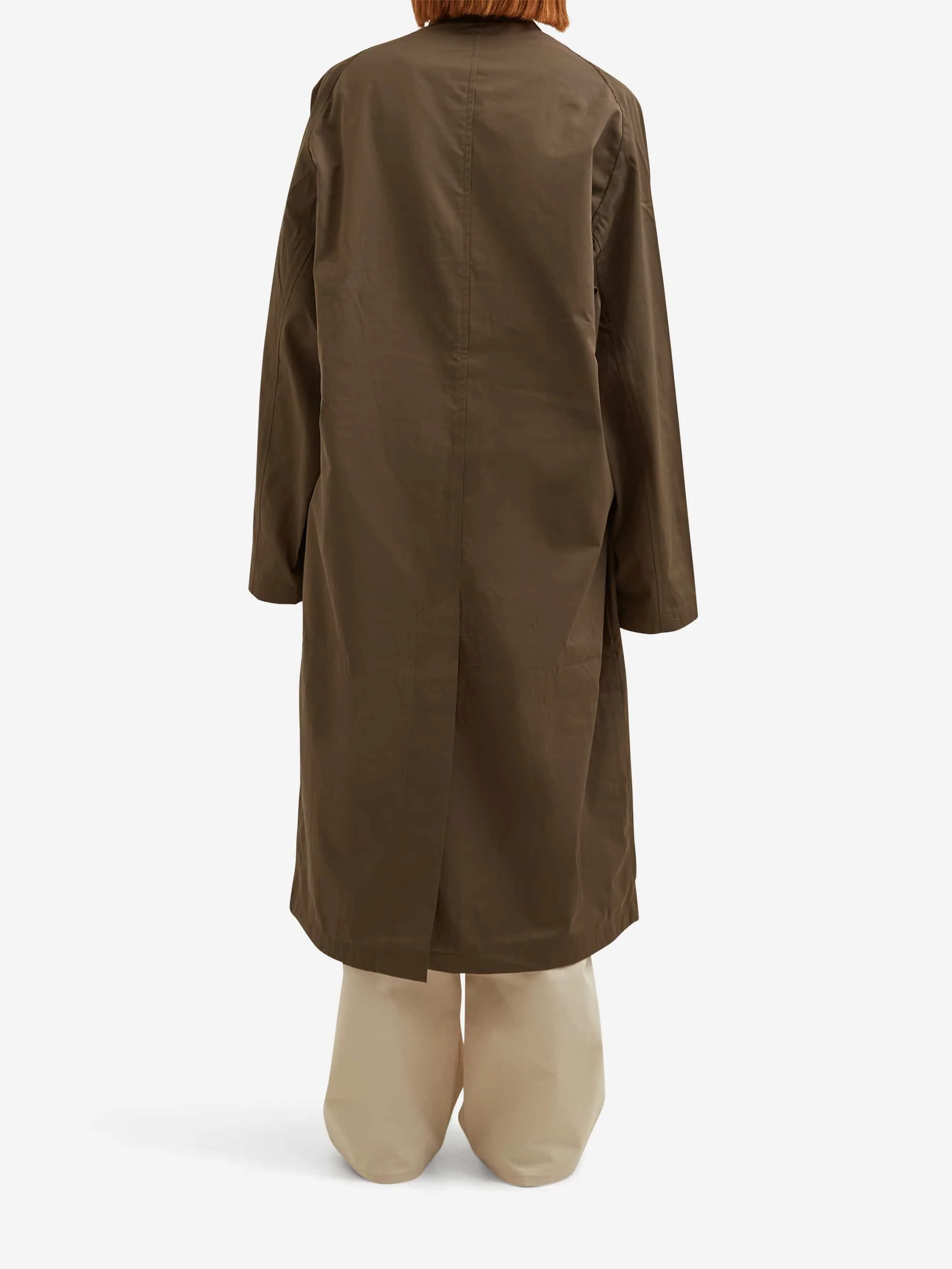 Estudio Niksen Mac Pocket Coat W - Khaki - Image 4