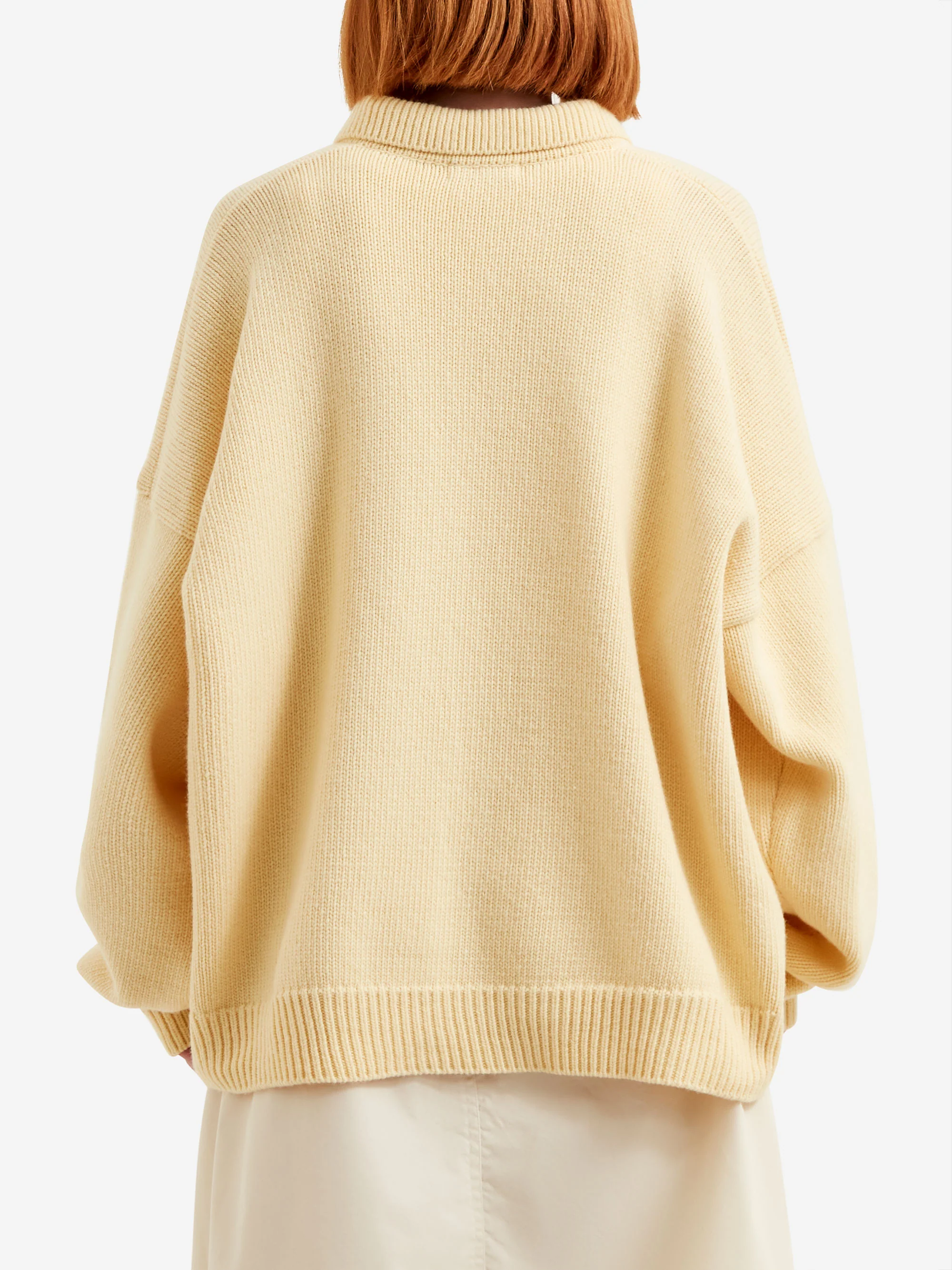 Estudio Niksen Mismatch Button Cardigan W - Yellow - Image 2