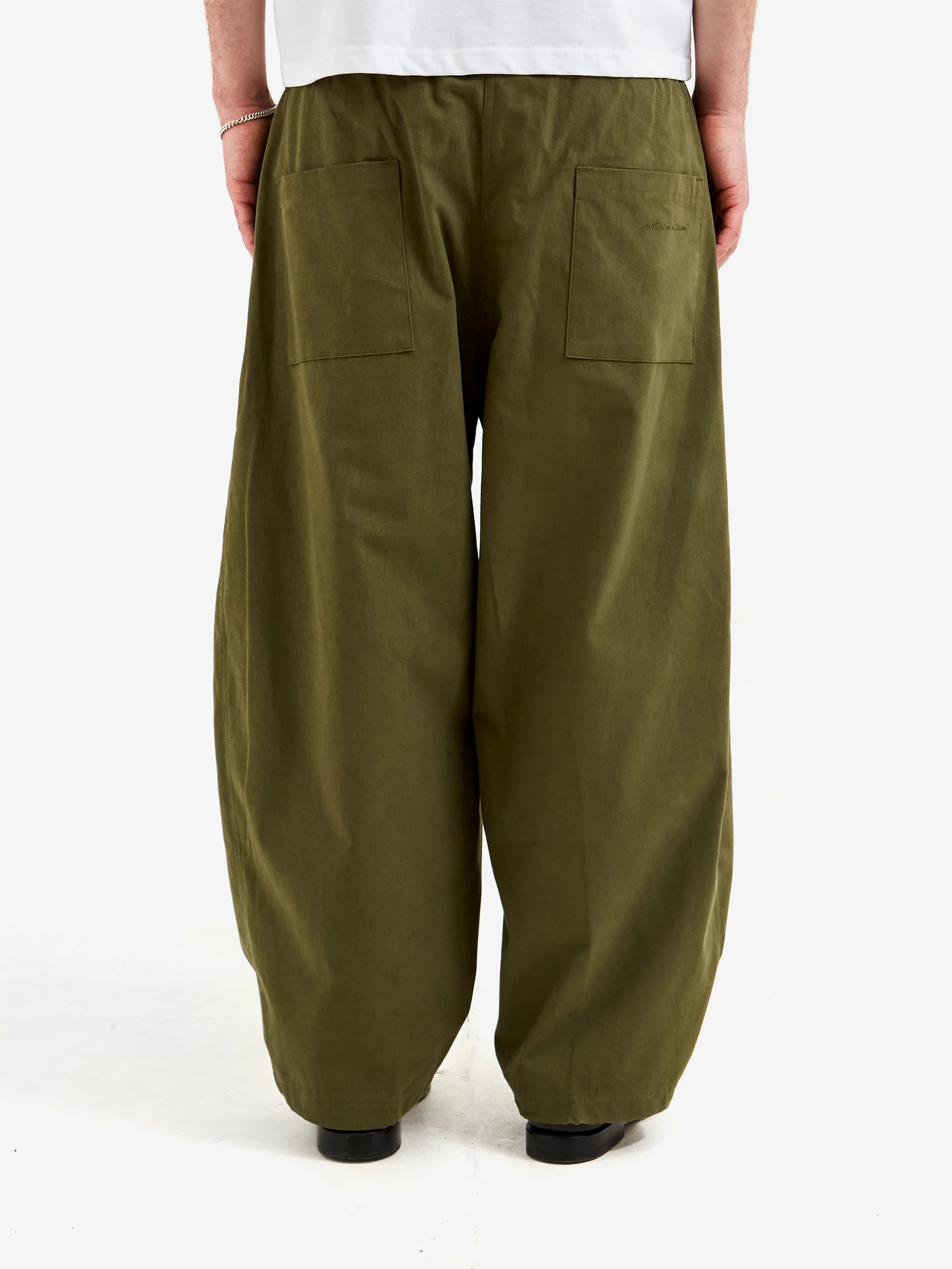 Estudio Niksen Panelled Balloon Pants - Khaki - Image 6