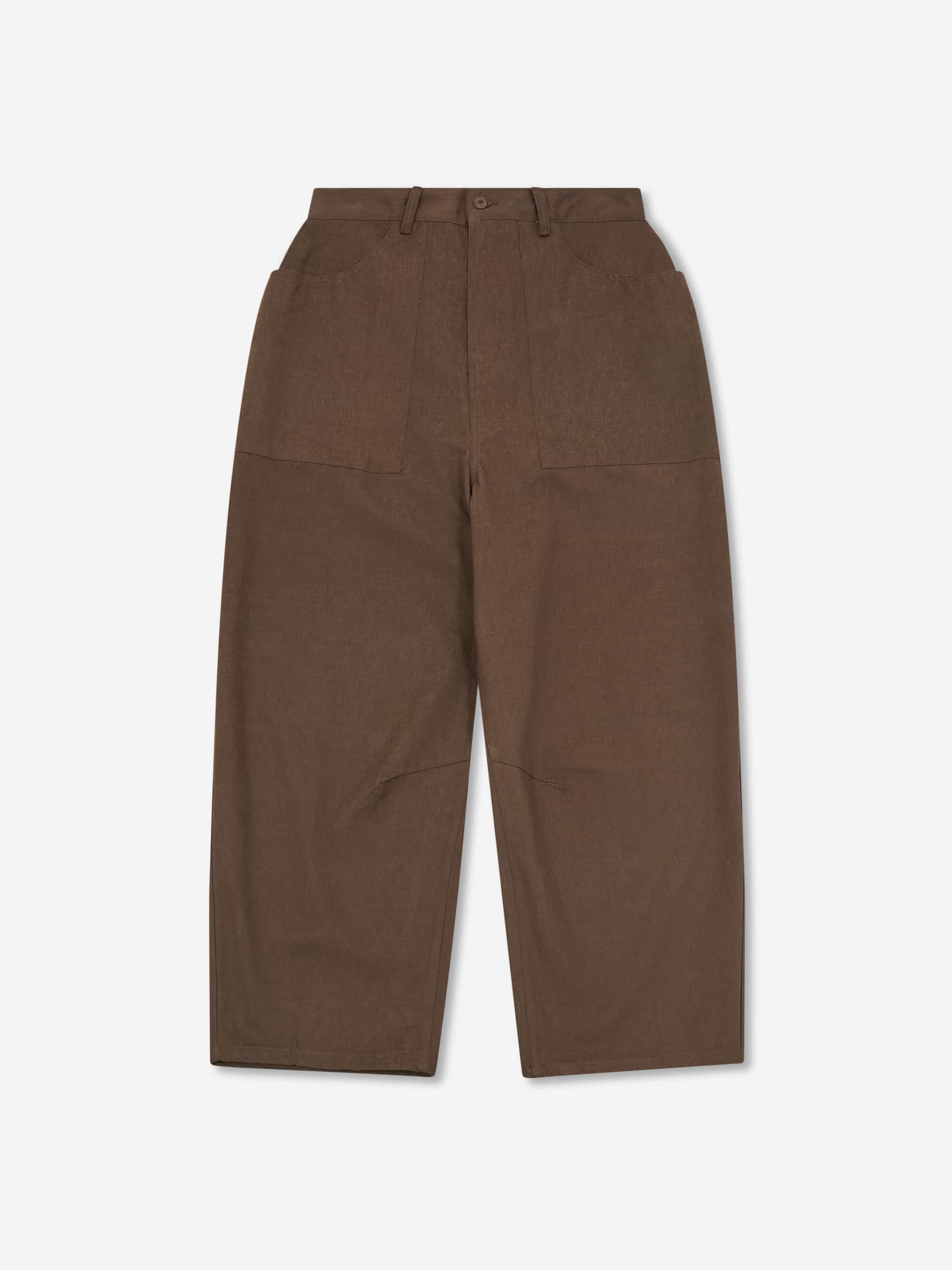 Estudio Niksen Patch Pocket Balloon Pants - Brown