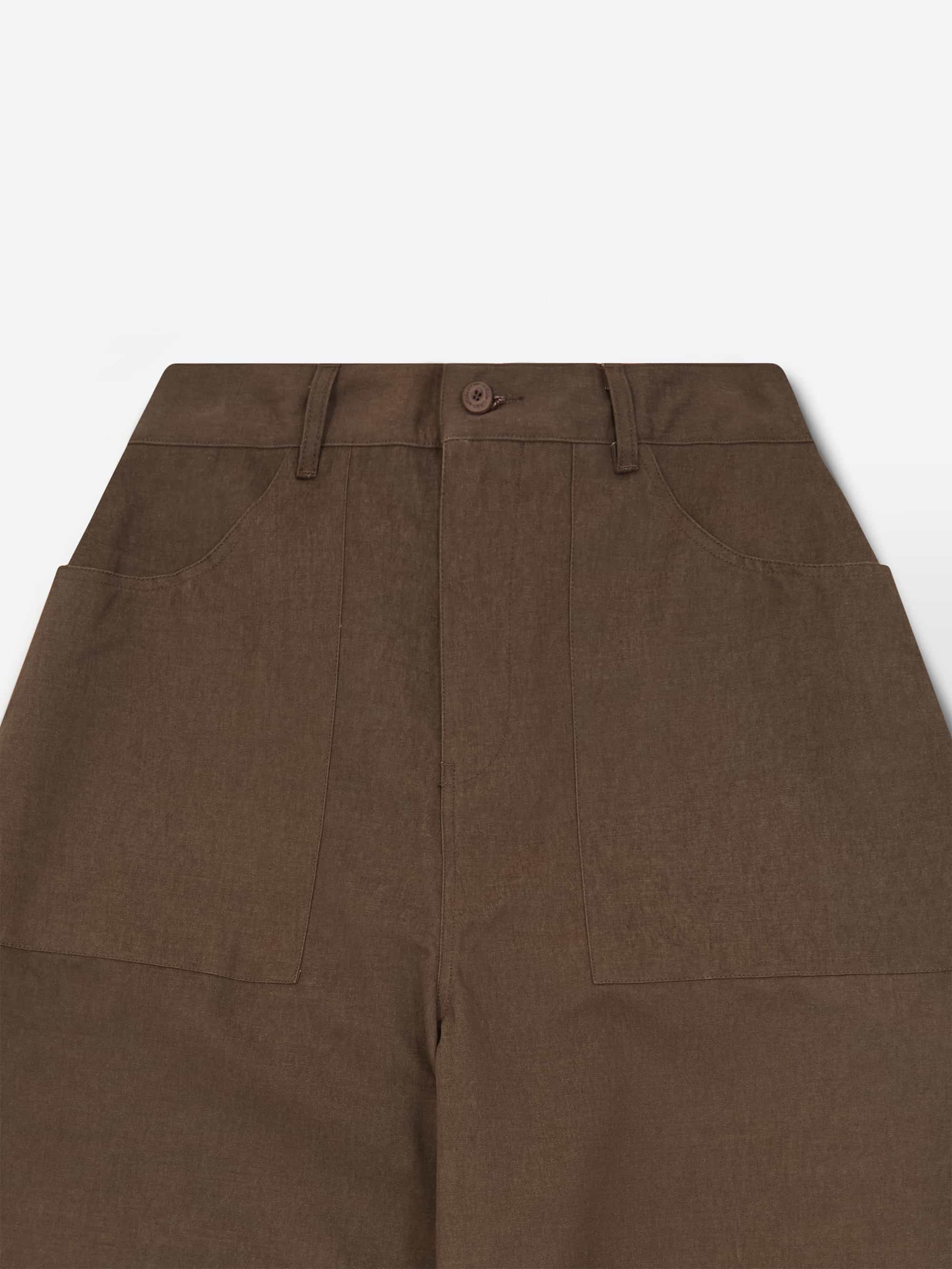 Estudio Niksen Patch Pocket Balloon Pants - Brown - Image 3