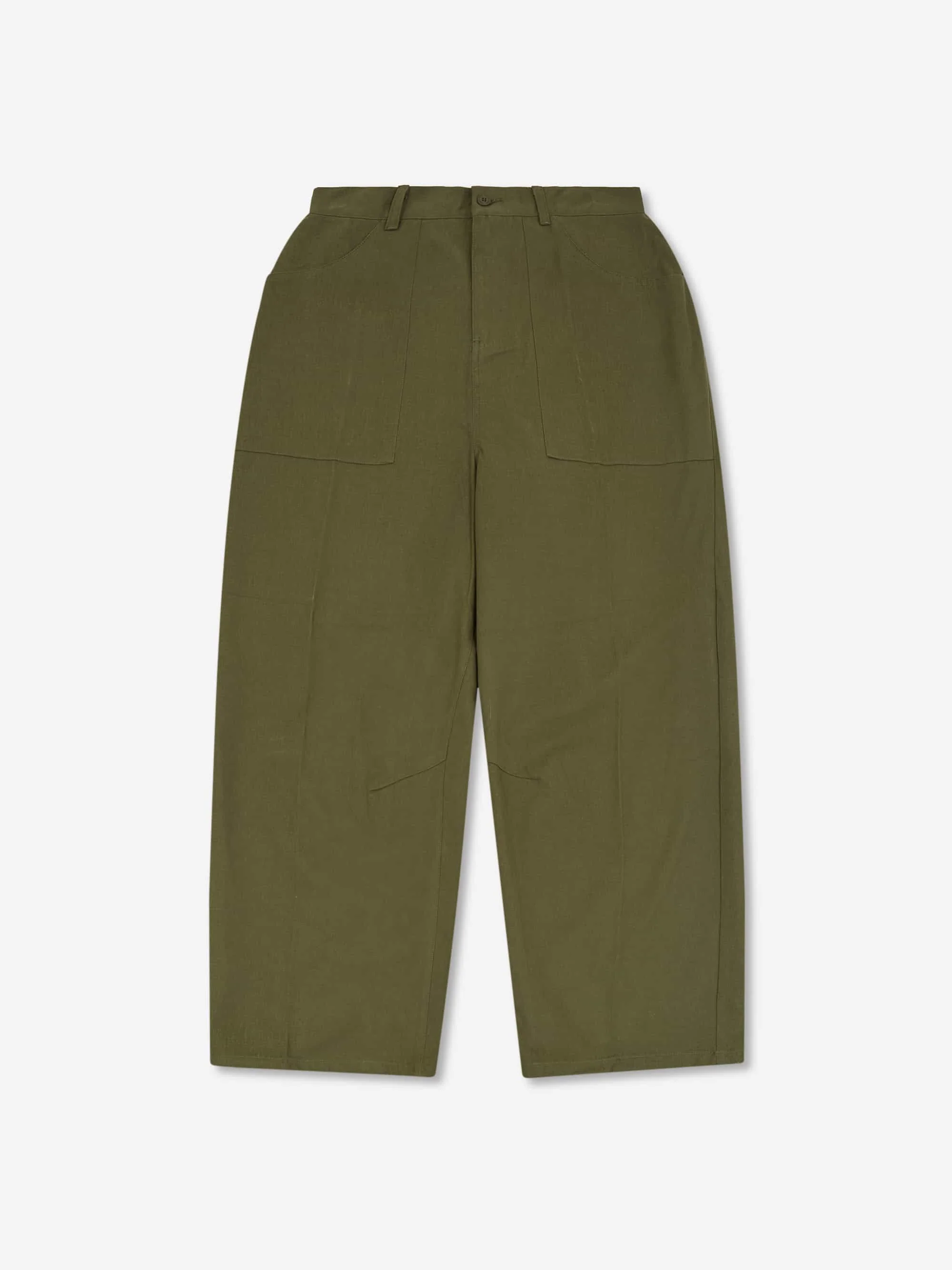 Estudio Niksen Patch Pocket Balloon Pants - Khaki