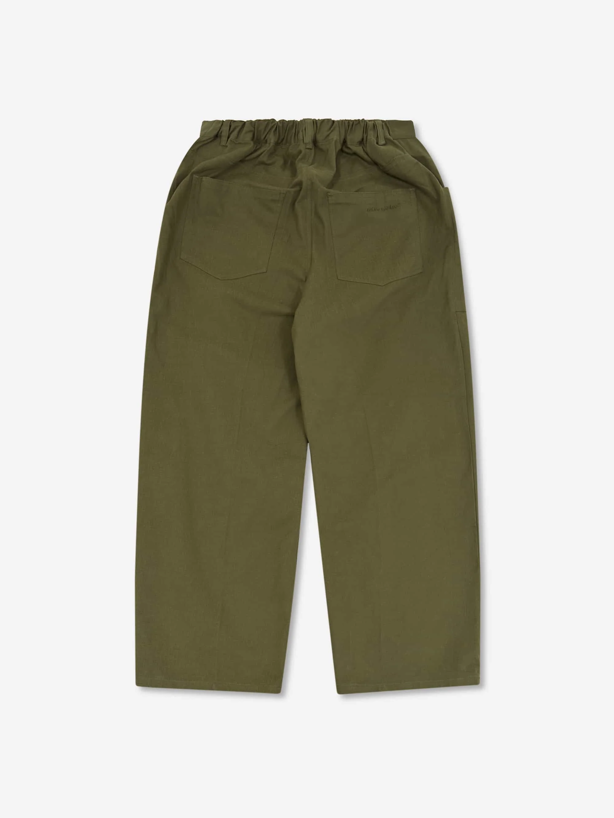 Estudio Niksen Patch Pocket Balloon Pants - Khaki - Image 4