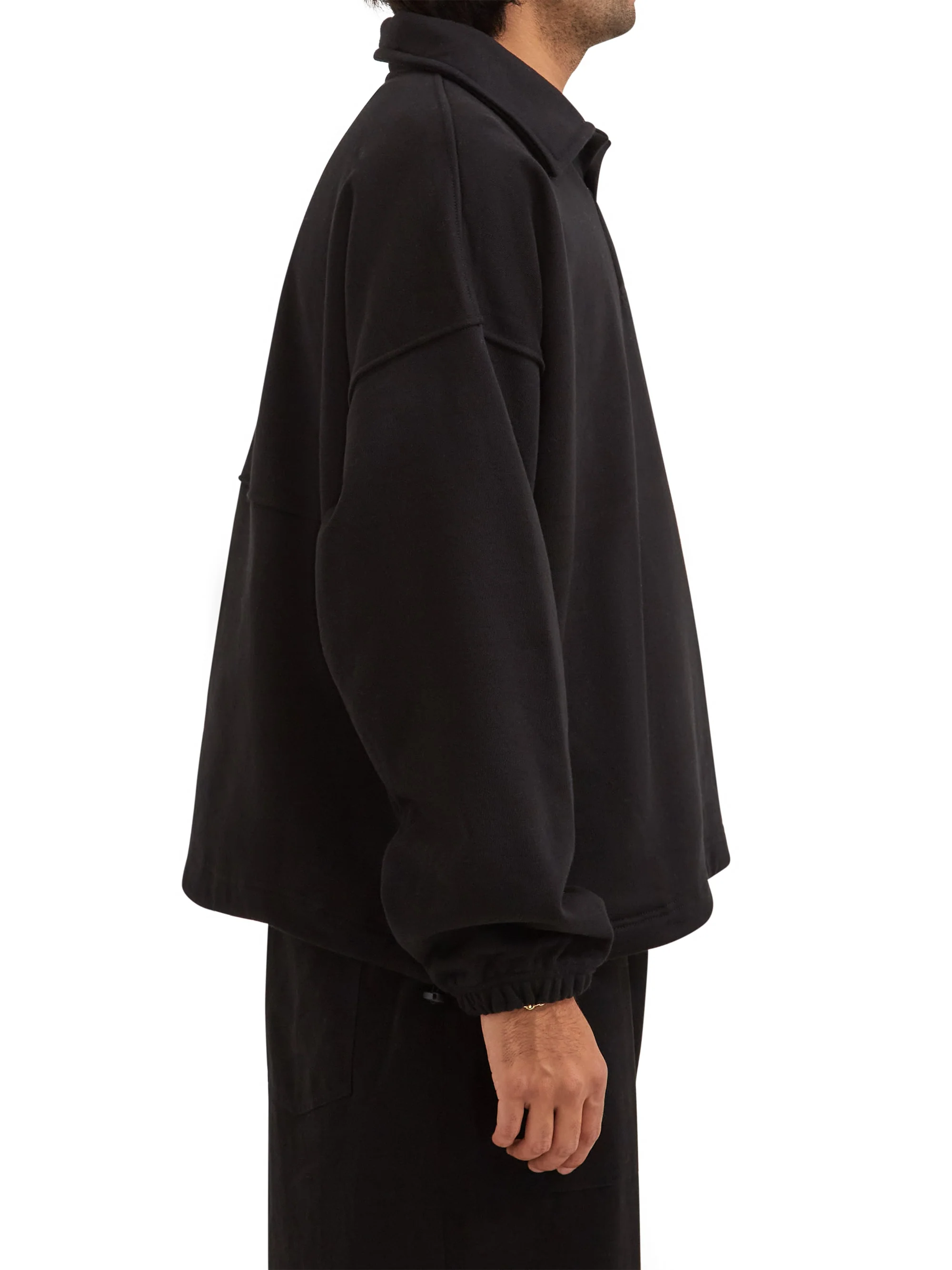 Estudio Niksen Polo Crewneck Sweater - Black - Image 6