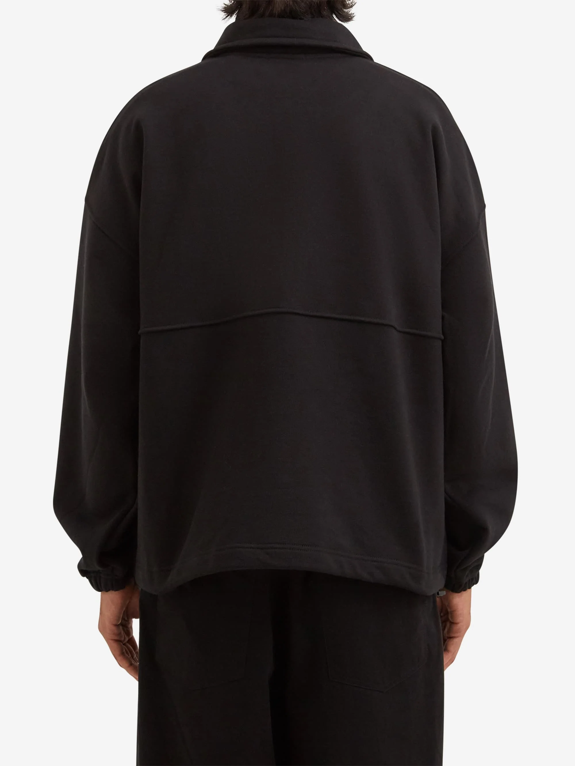 Estudio Niksen Polo Crewneck Sweater - Black - Image 8