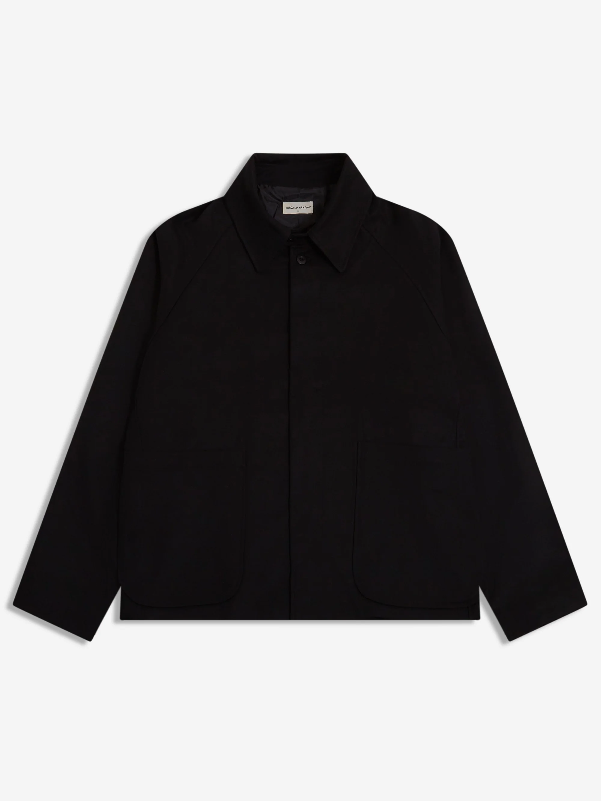 Estudio Niksen Raglan Pocket Jacket - Black