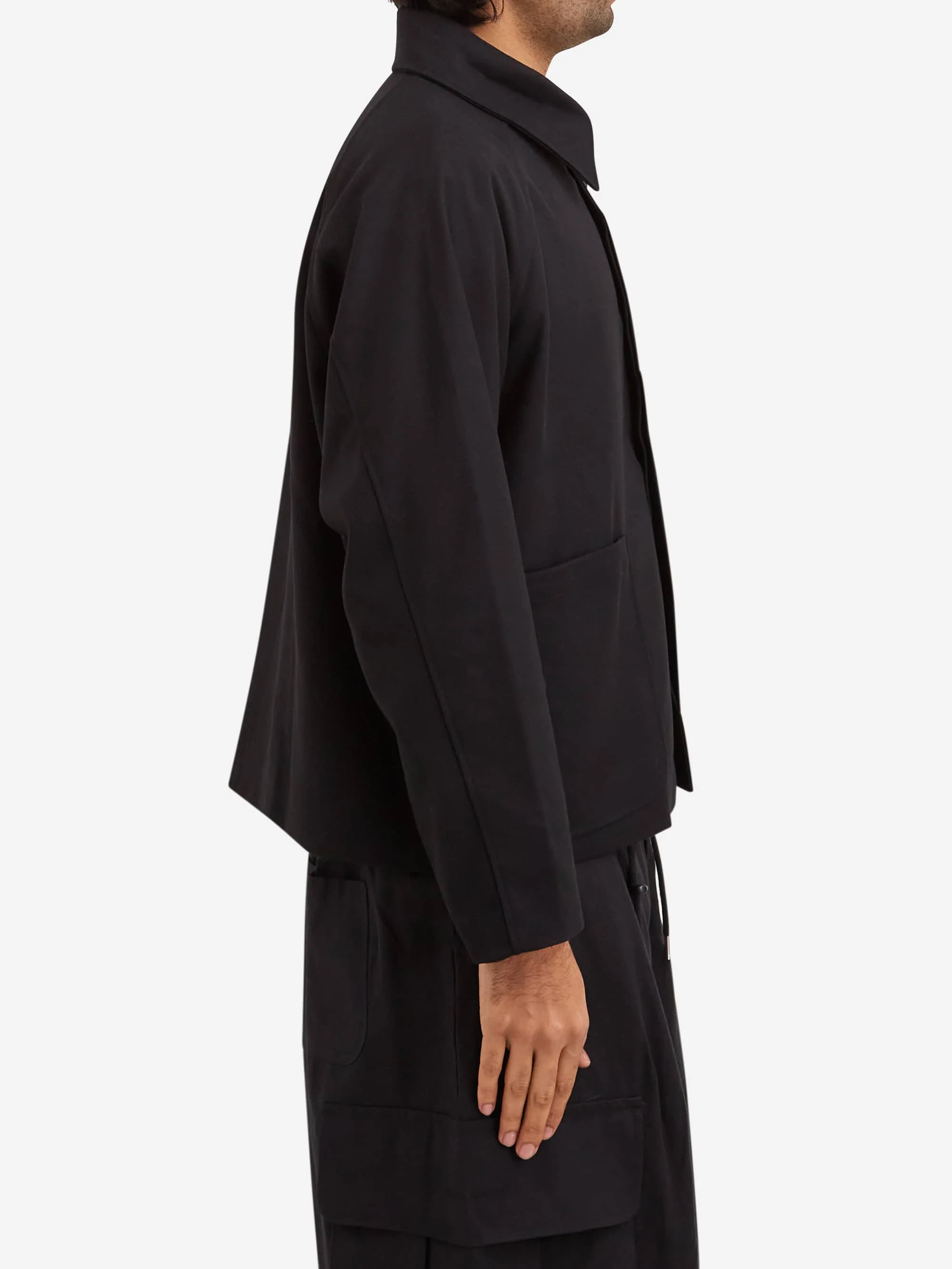 Estudio Niksen Raglan Pocket Jacket - Black - Image 5