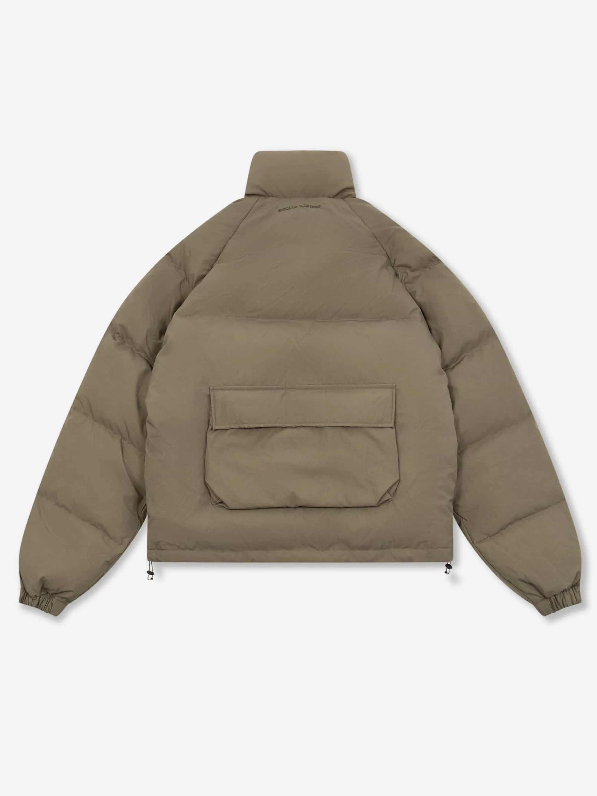 Estudio Niksen Raglan Puffer Jacket - Beige - Image 4