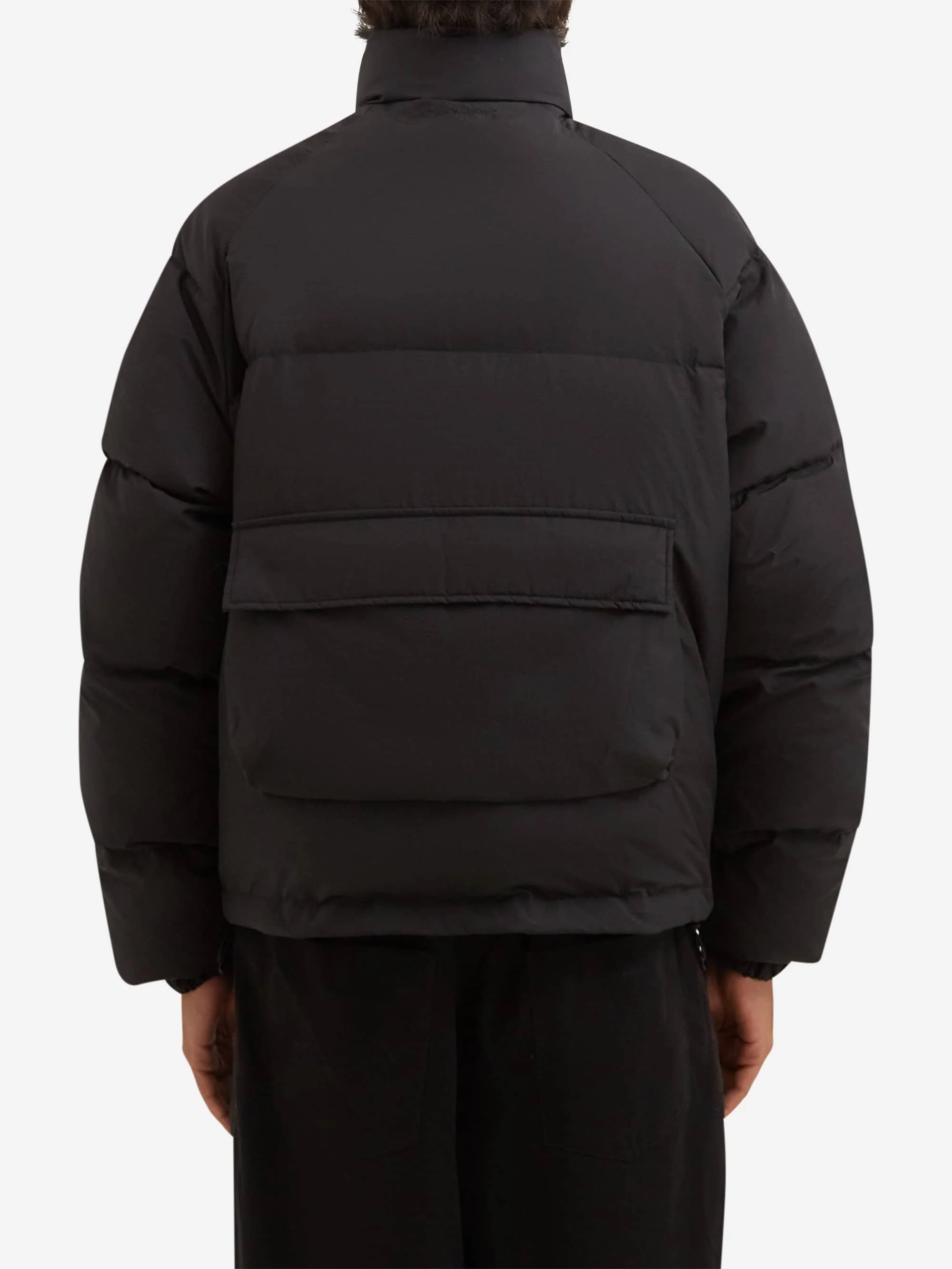 Estudio Niksen Raglan Puffer Jacket - Black - Image 4