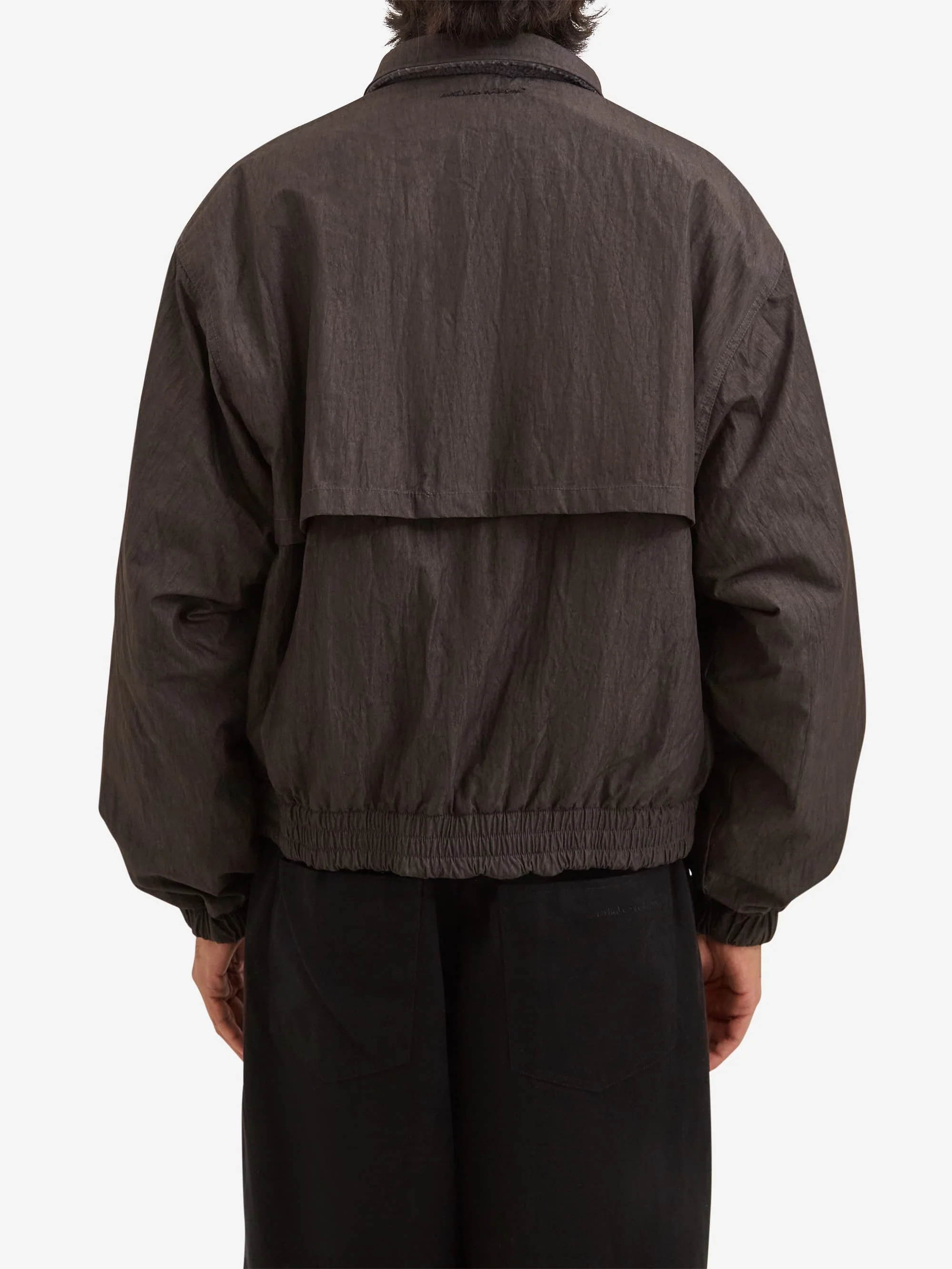 Estudio Niksen Reversible Bomber Jacket  - Grey - Image 10