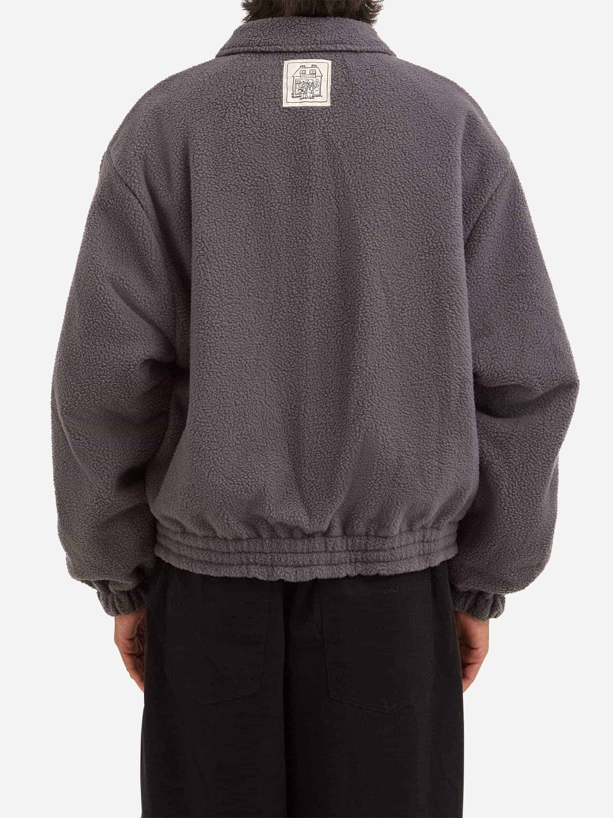 Estudio Niksen Reversible Bomber Jacket  - Grey - Image 11