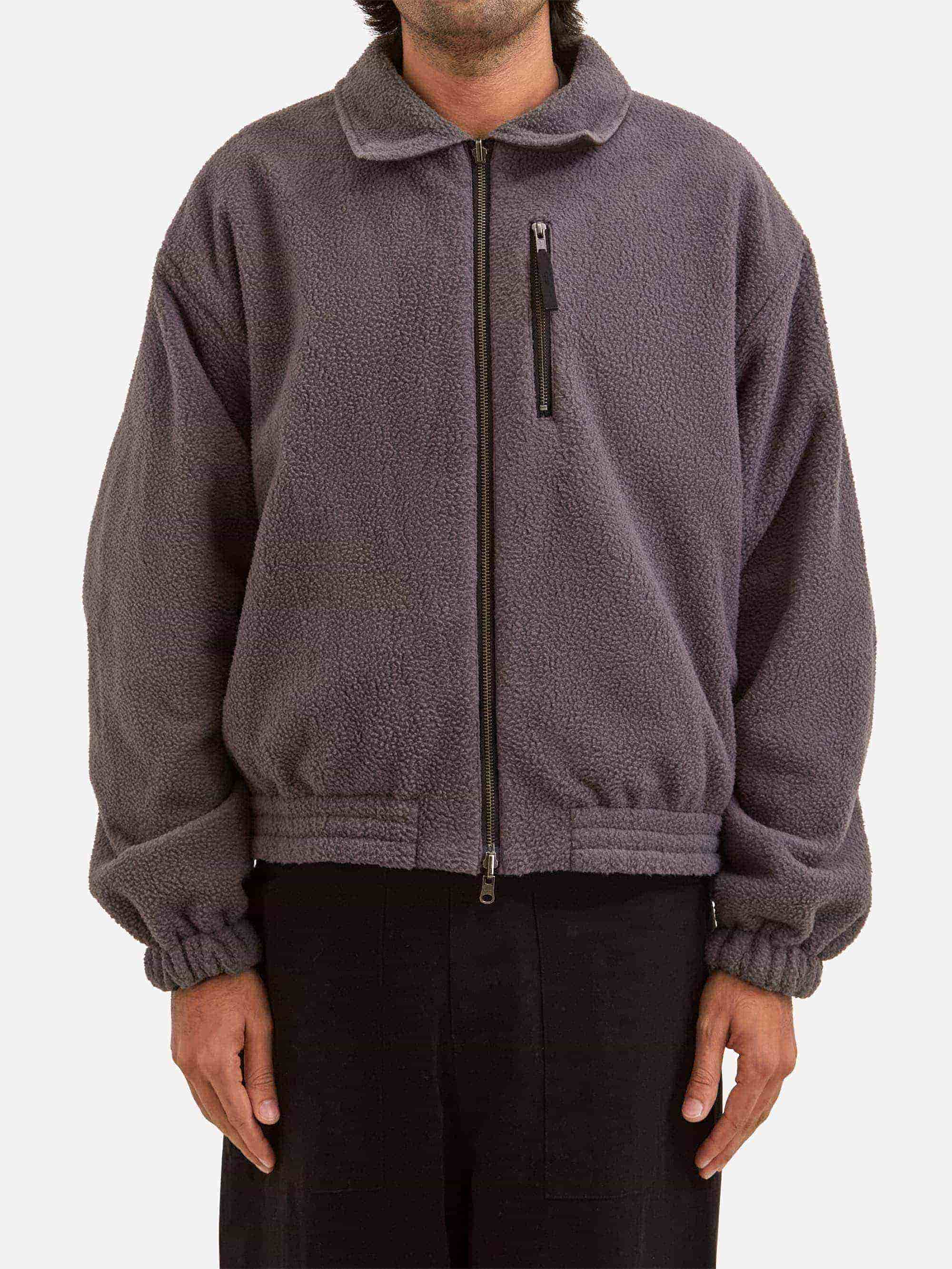 Estudio Niksen Reversible Bomber Jacket  - Grey - Image 4