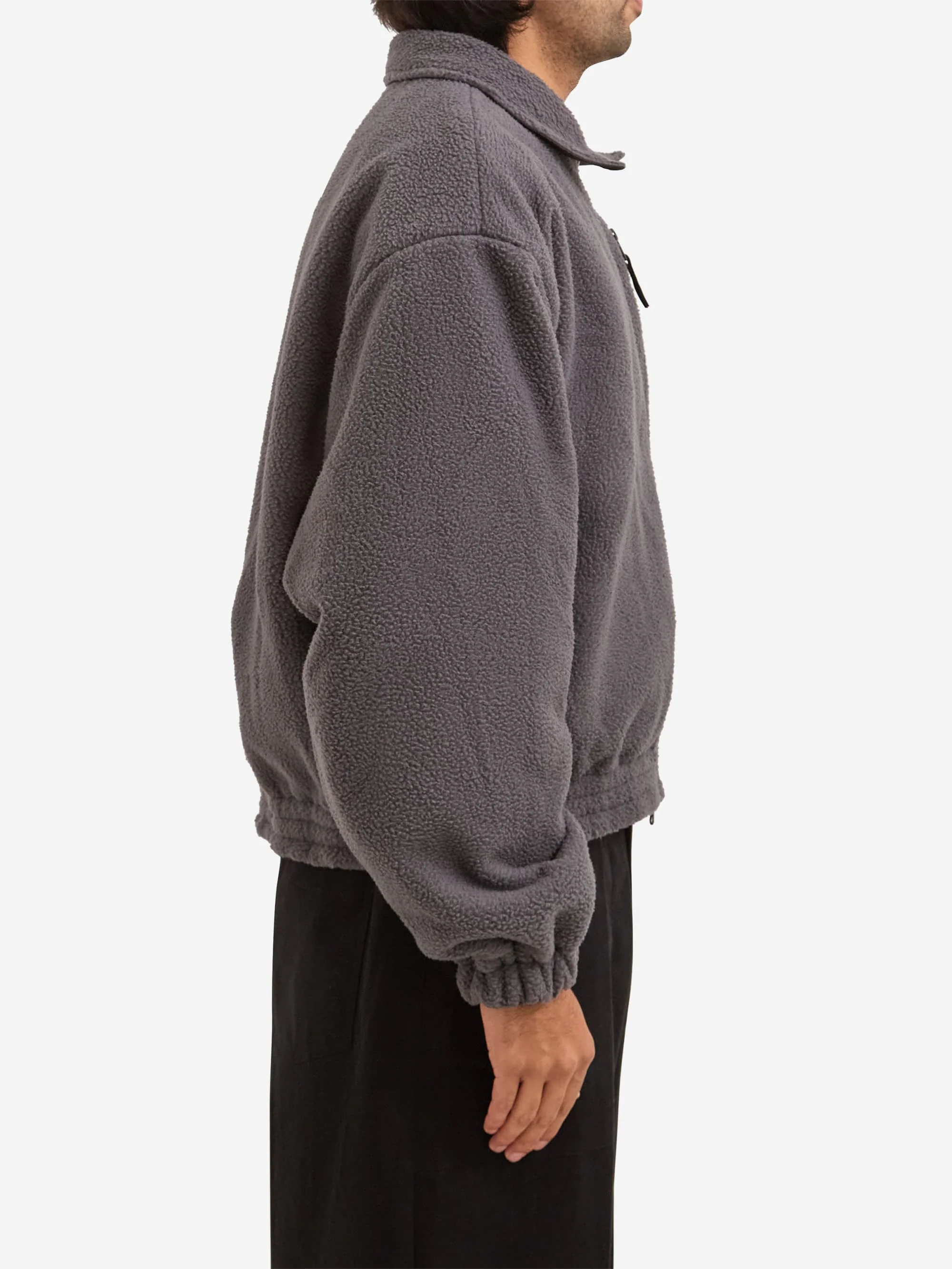 Estudio Niksen Reversible Bomber Jacket  - Grey - Image 9