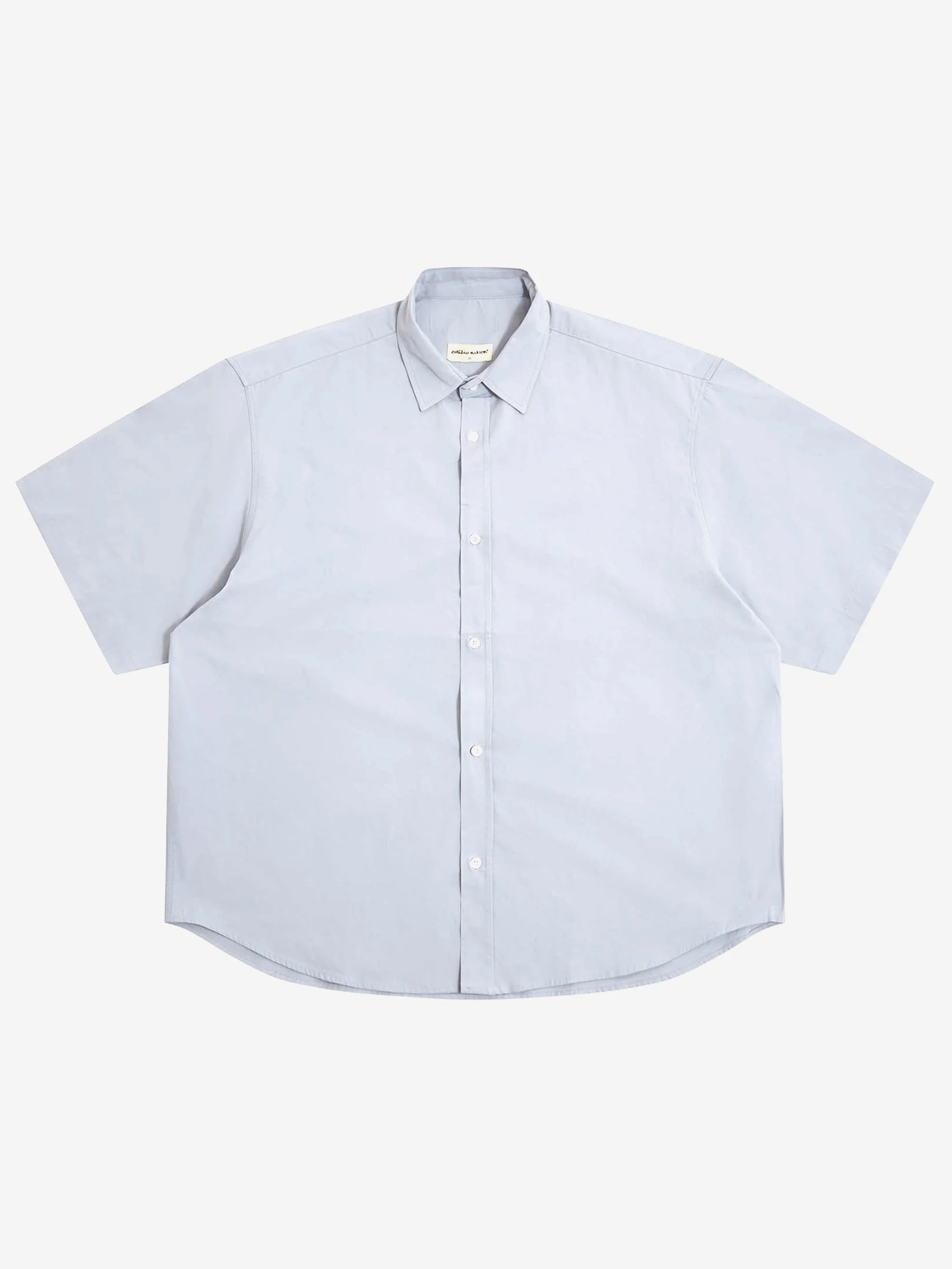 Estudio Niksen Shortsleeve Wide Shirt - Light Blue
