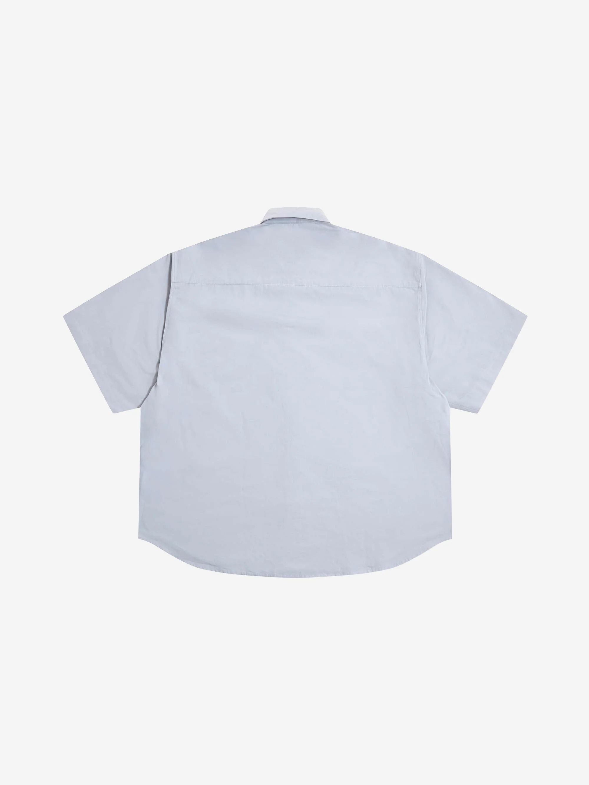 Estudio Niksen Shortsleeve Wide Shirt - Light Blue - Image 4
