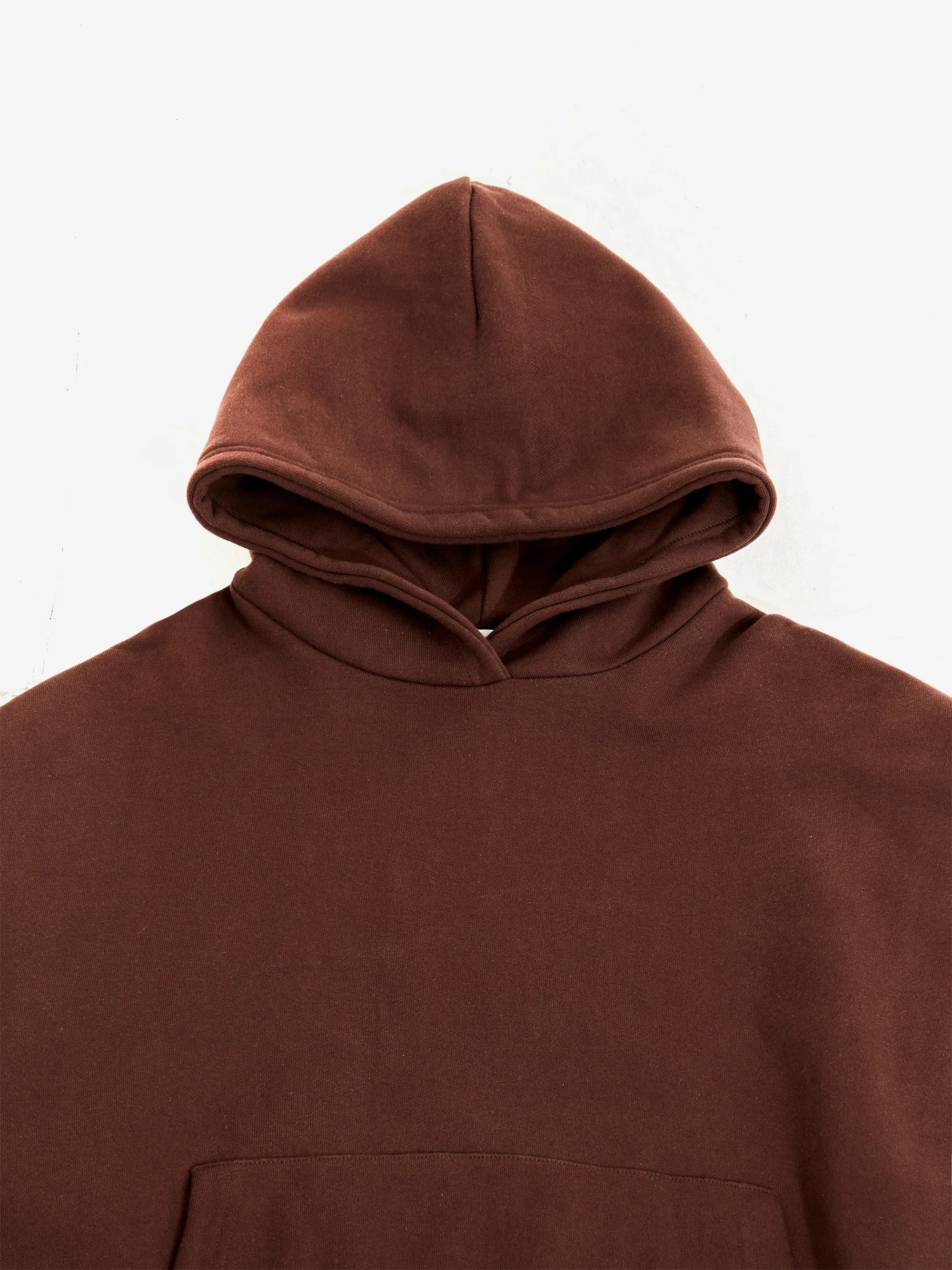 Estudio Niksen Signature Oversized Thumb Hoodie - Brown - Image 3