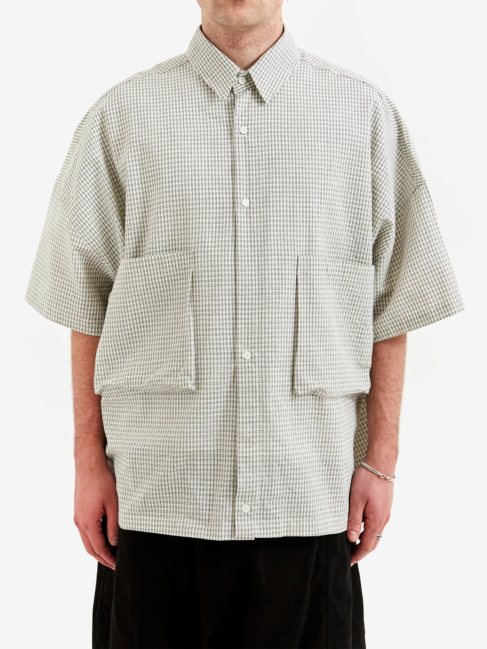 Estudio Niksen Two Pocket Big Shirt - Checkered - Image 2