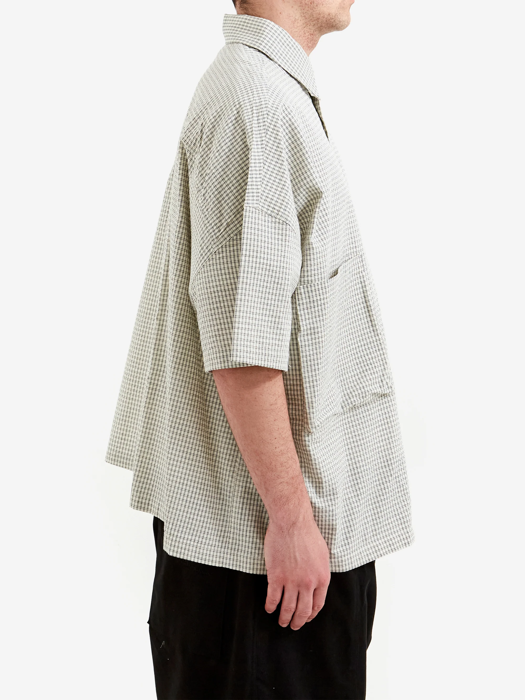 Estudio Niksen Two Pocket Big Shirt - Checkered - Image 6