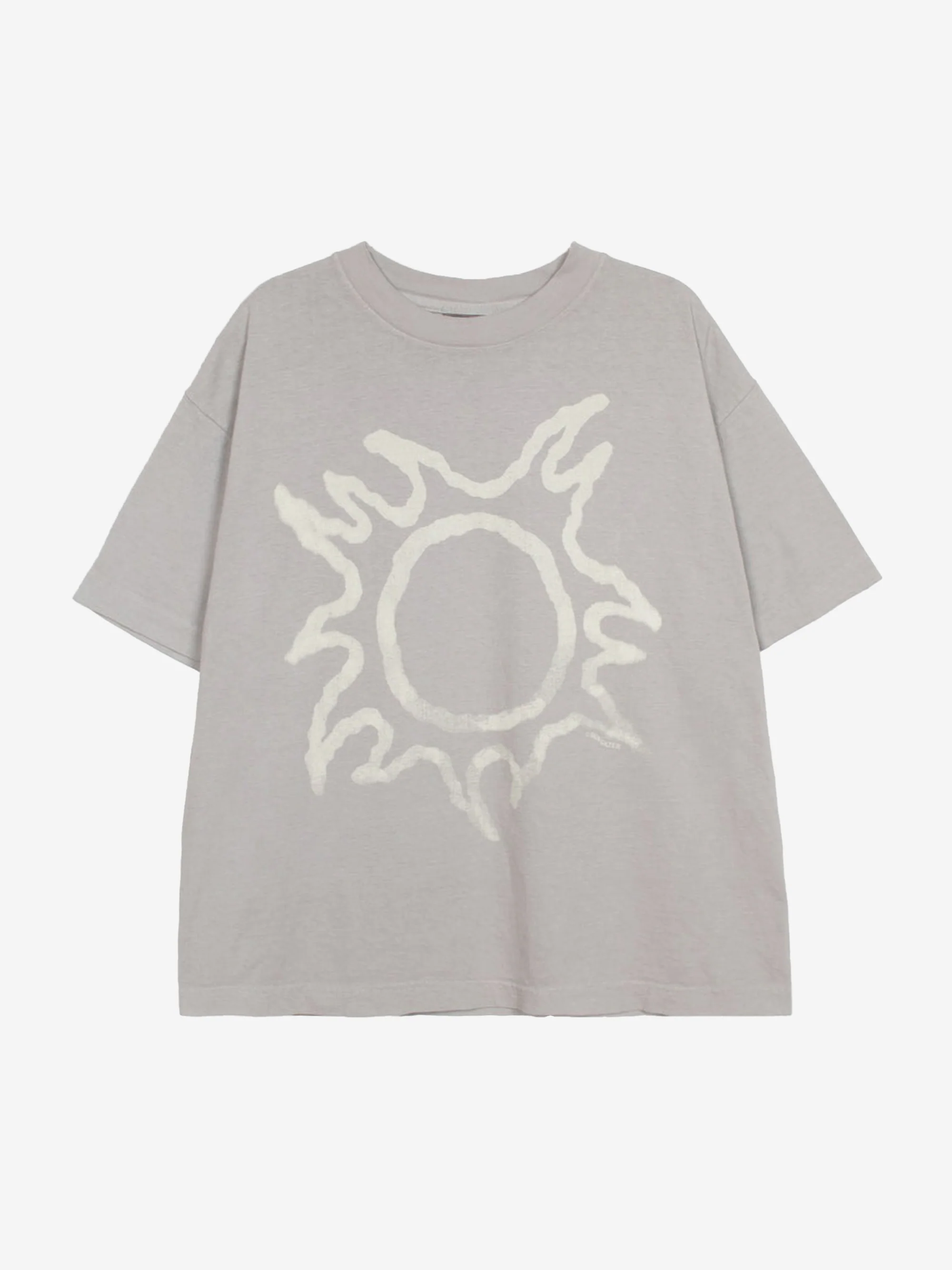 Extra Vitamins Sun Moon Tee - Light Grey