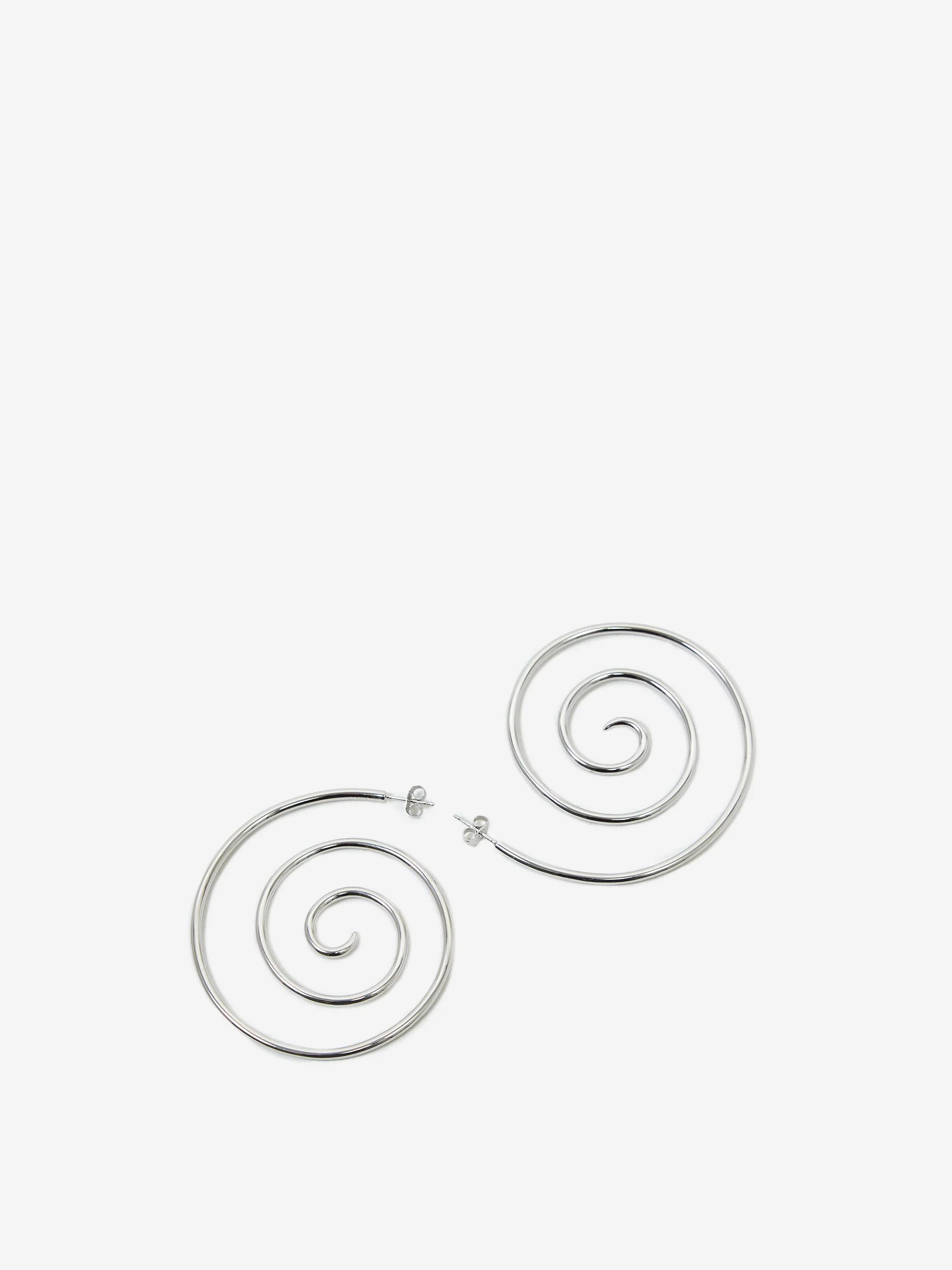 Eyland Haylee Spiral Earrings - Silver
