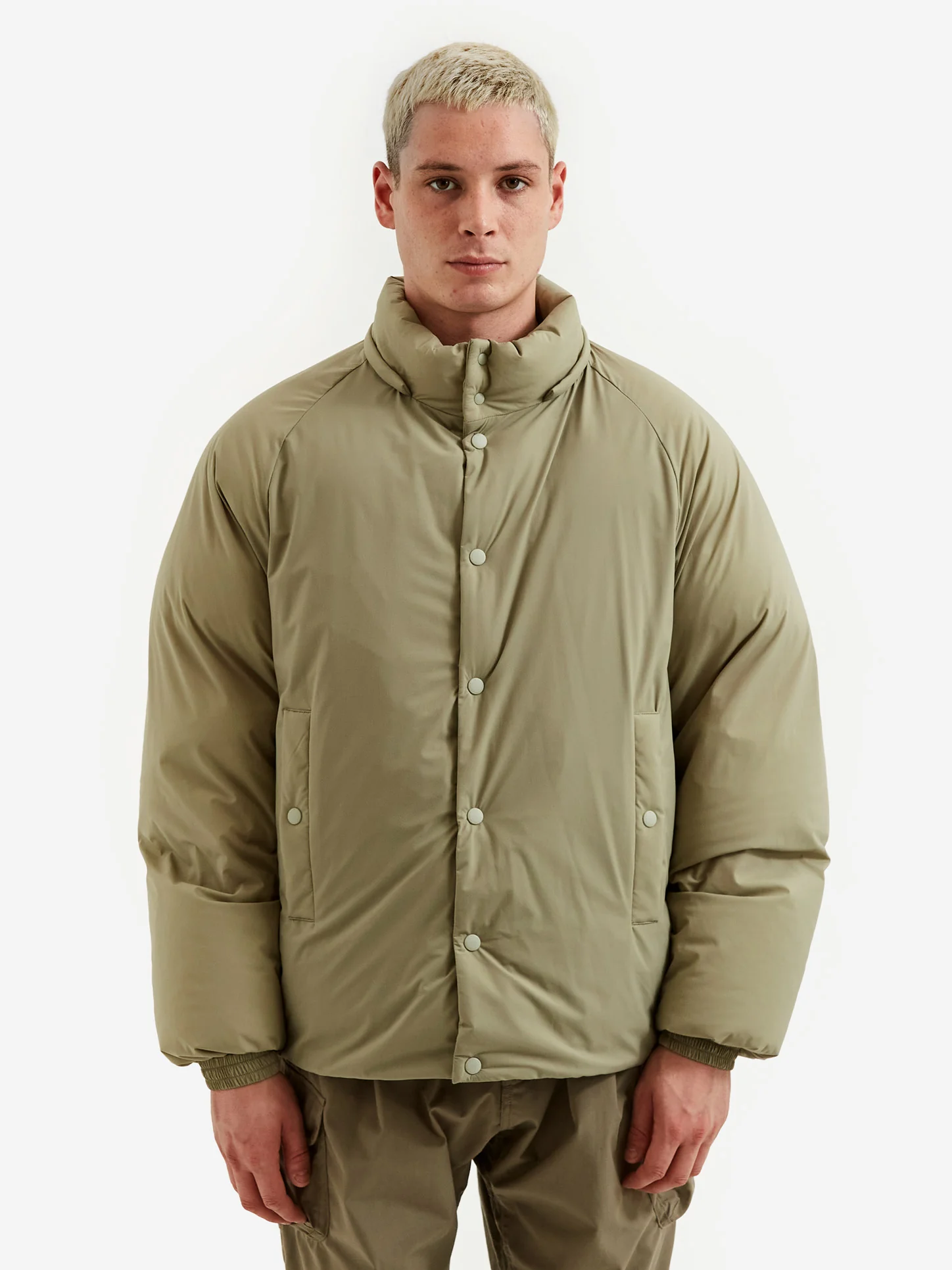 F/CE 2Way Circulation Down Parka - Sage Green - Image 18