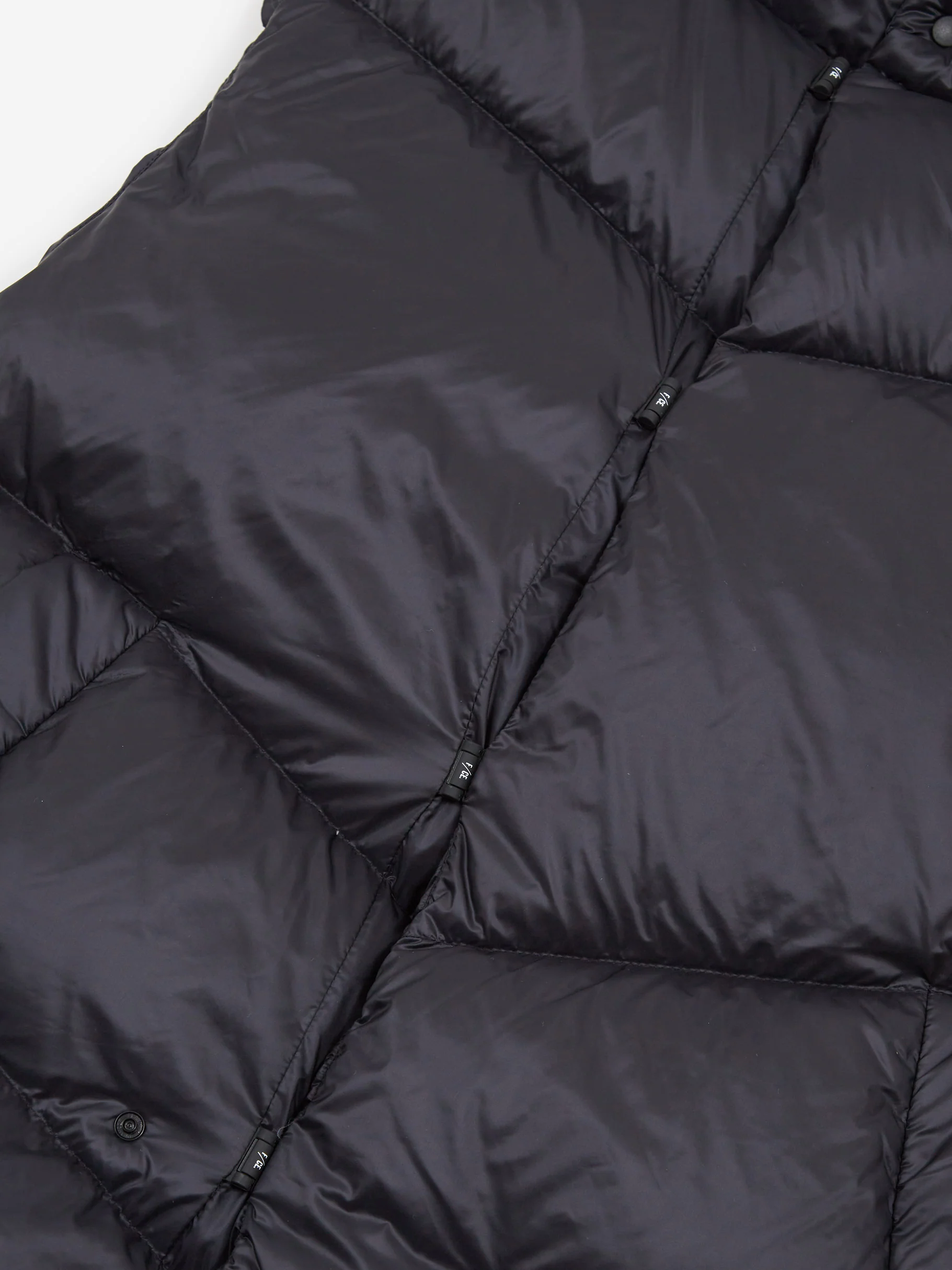 F/CE 2Way Diagonal Down Vest - Black - Image 7