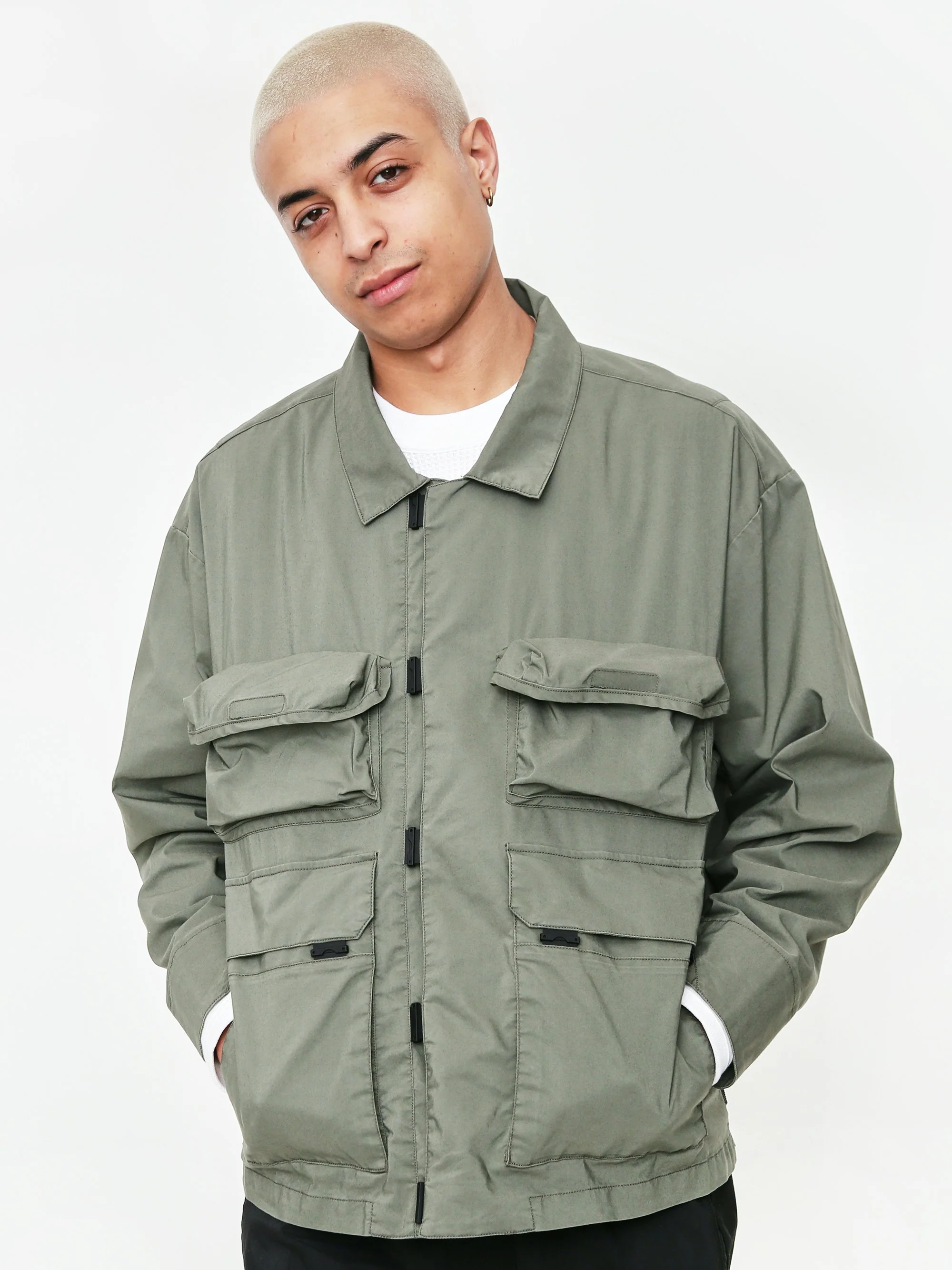 F/CE Field Technical Coverall Jacket - Olive - Image 13