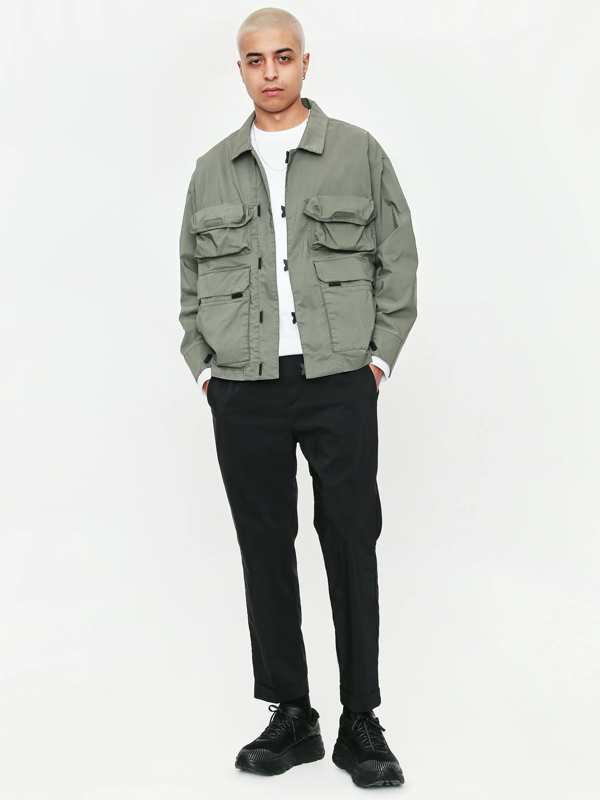 F/CE Field Technical Coverall Jacket - Olive - Image 7