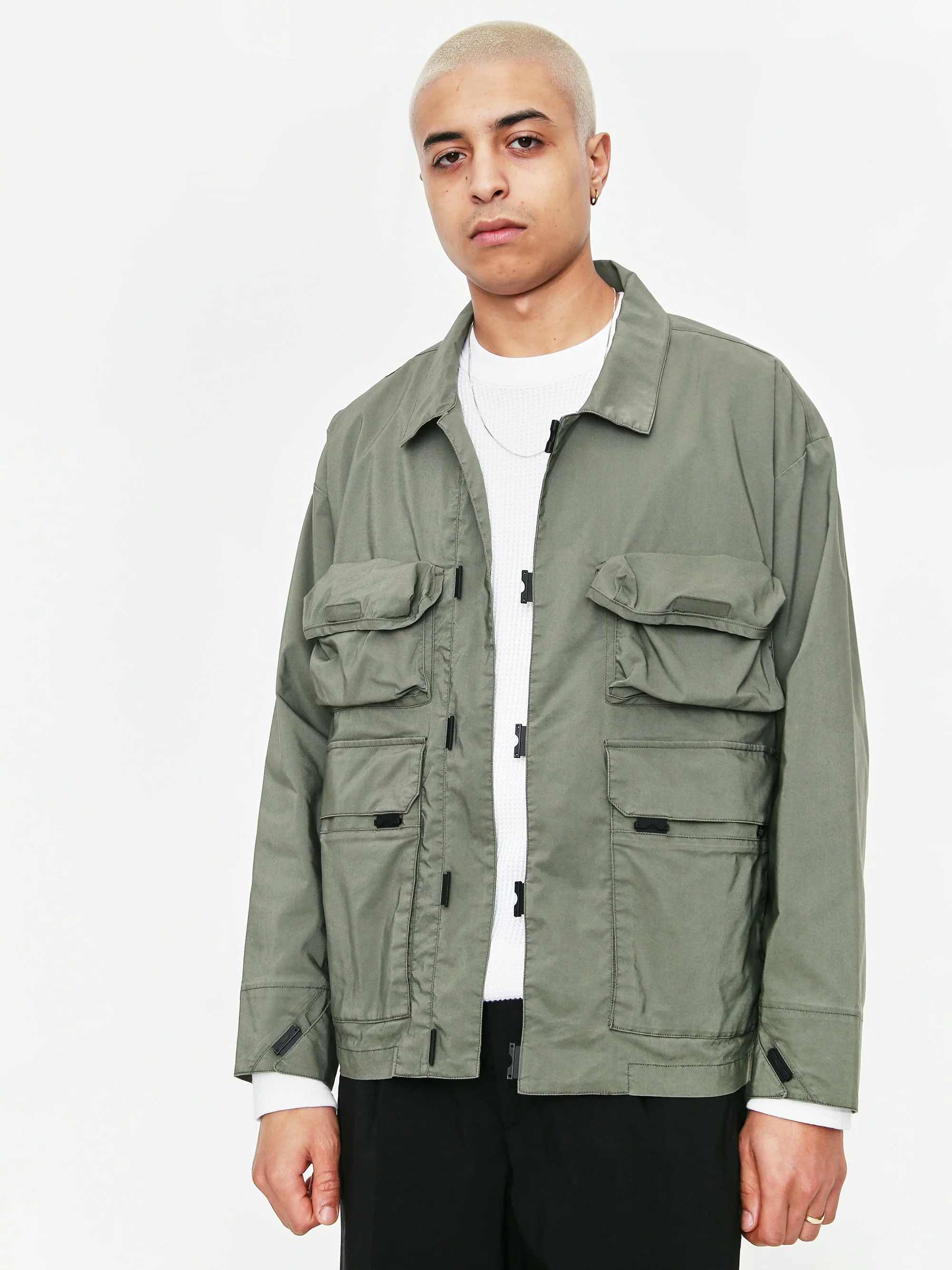 F/CE Field Technical Coverall Jacket - Olive - Image 8