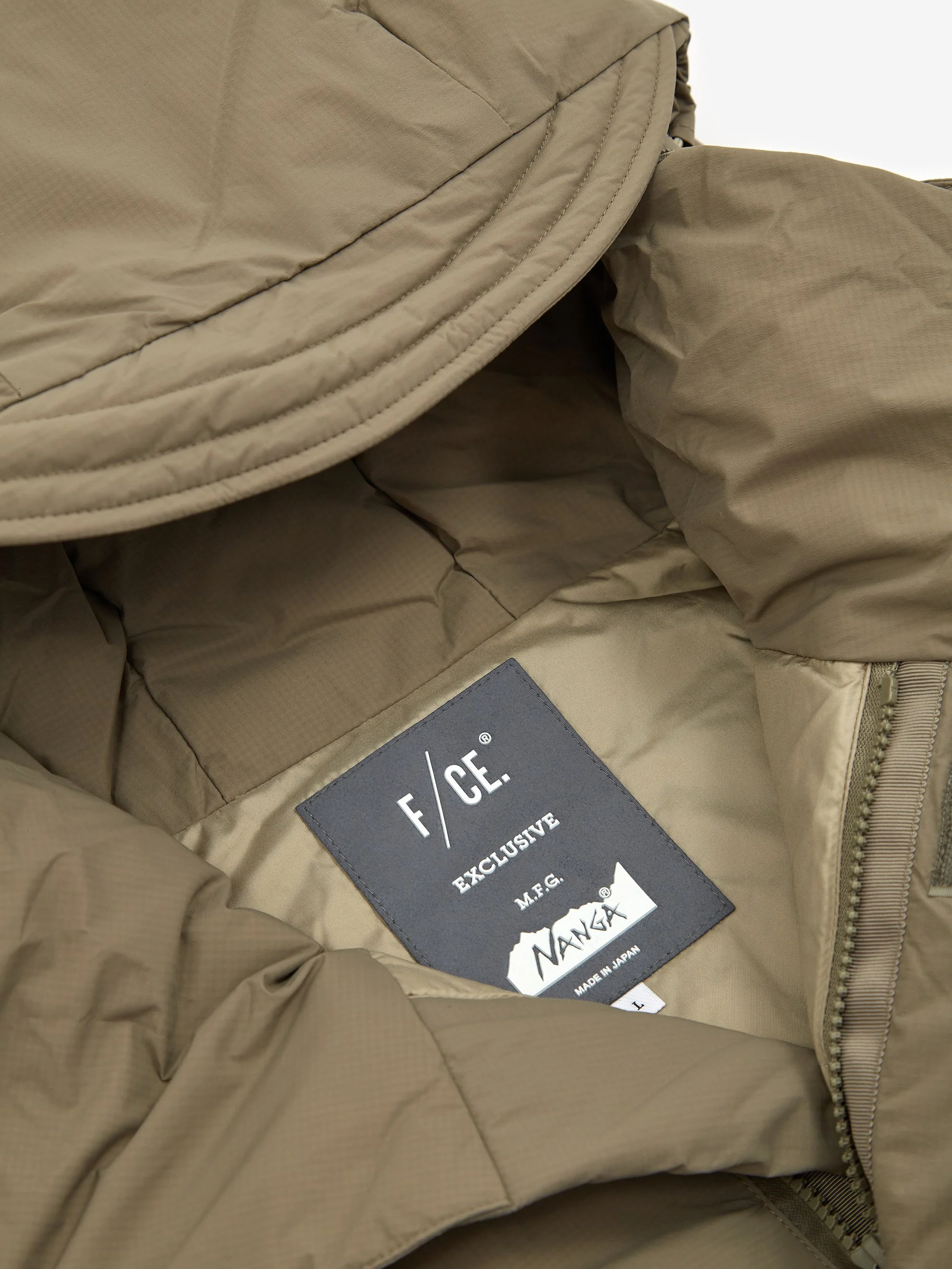 F/CE FT Half Down Parka - Sage Green - Image 6
