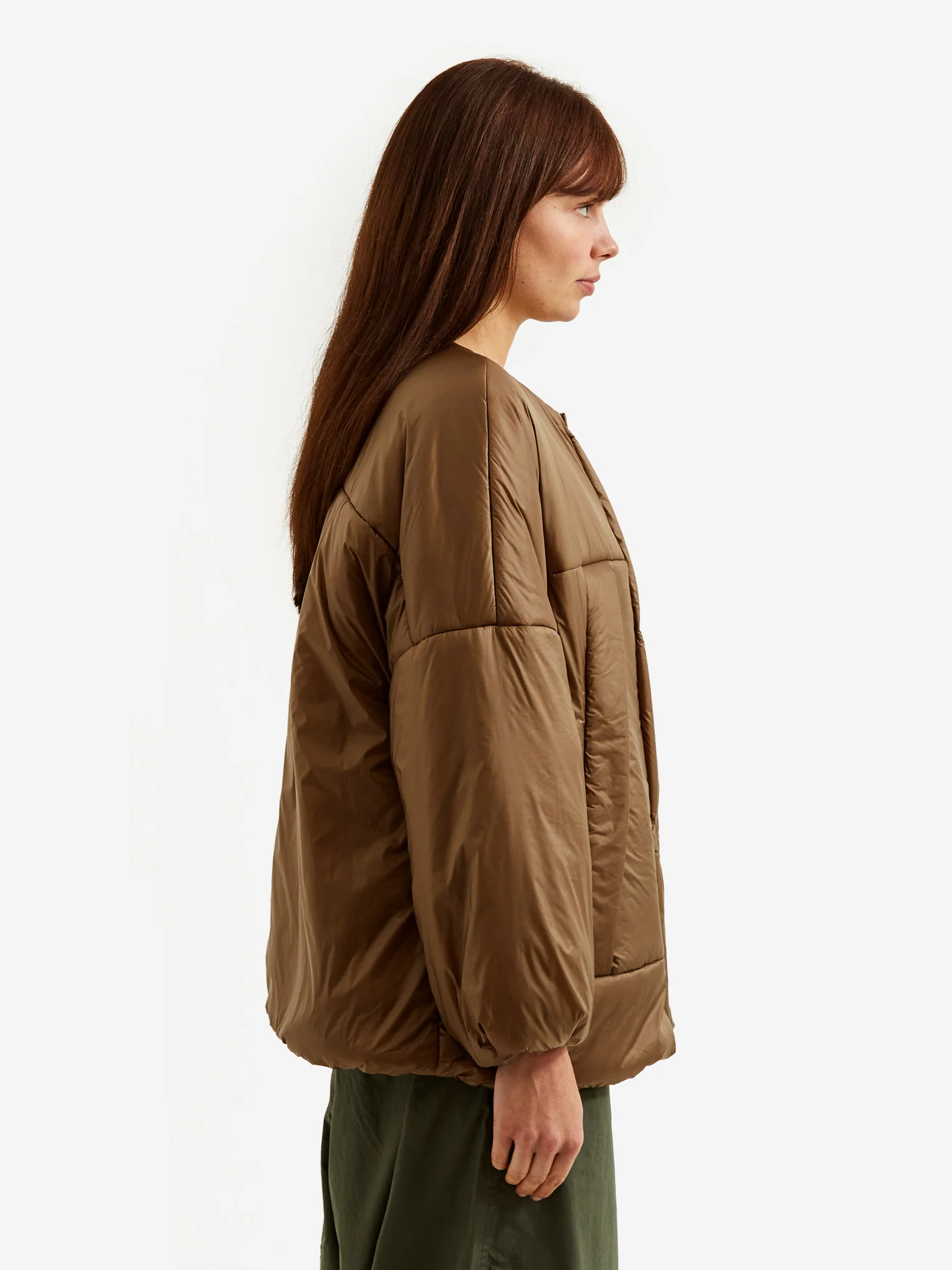 F/CE Layered Padding Blouson - Brown - Image 6