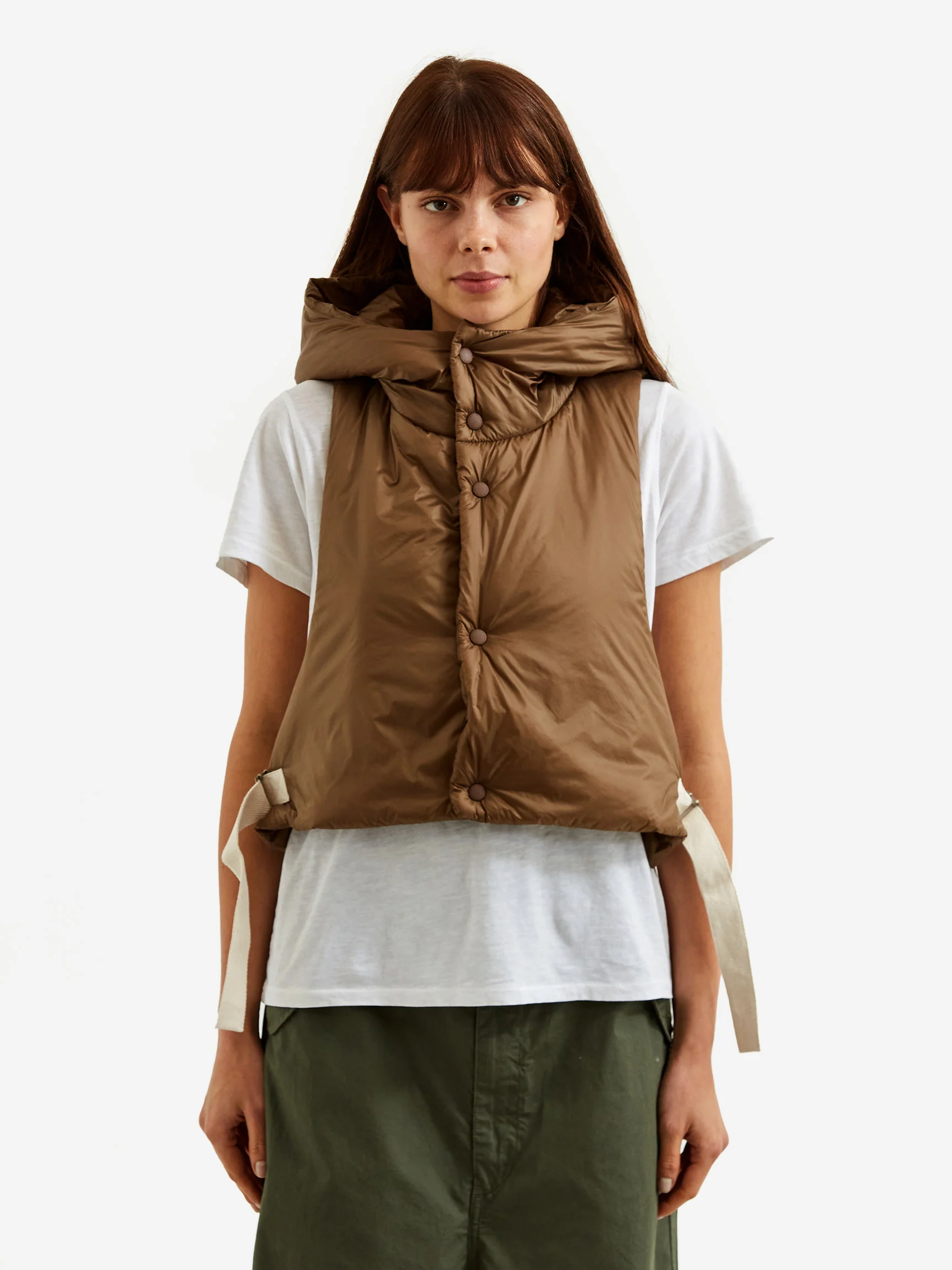 F/CE Layered Padding Blouson - Brown - Image 9