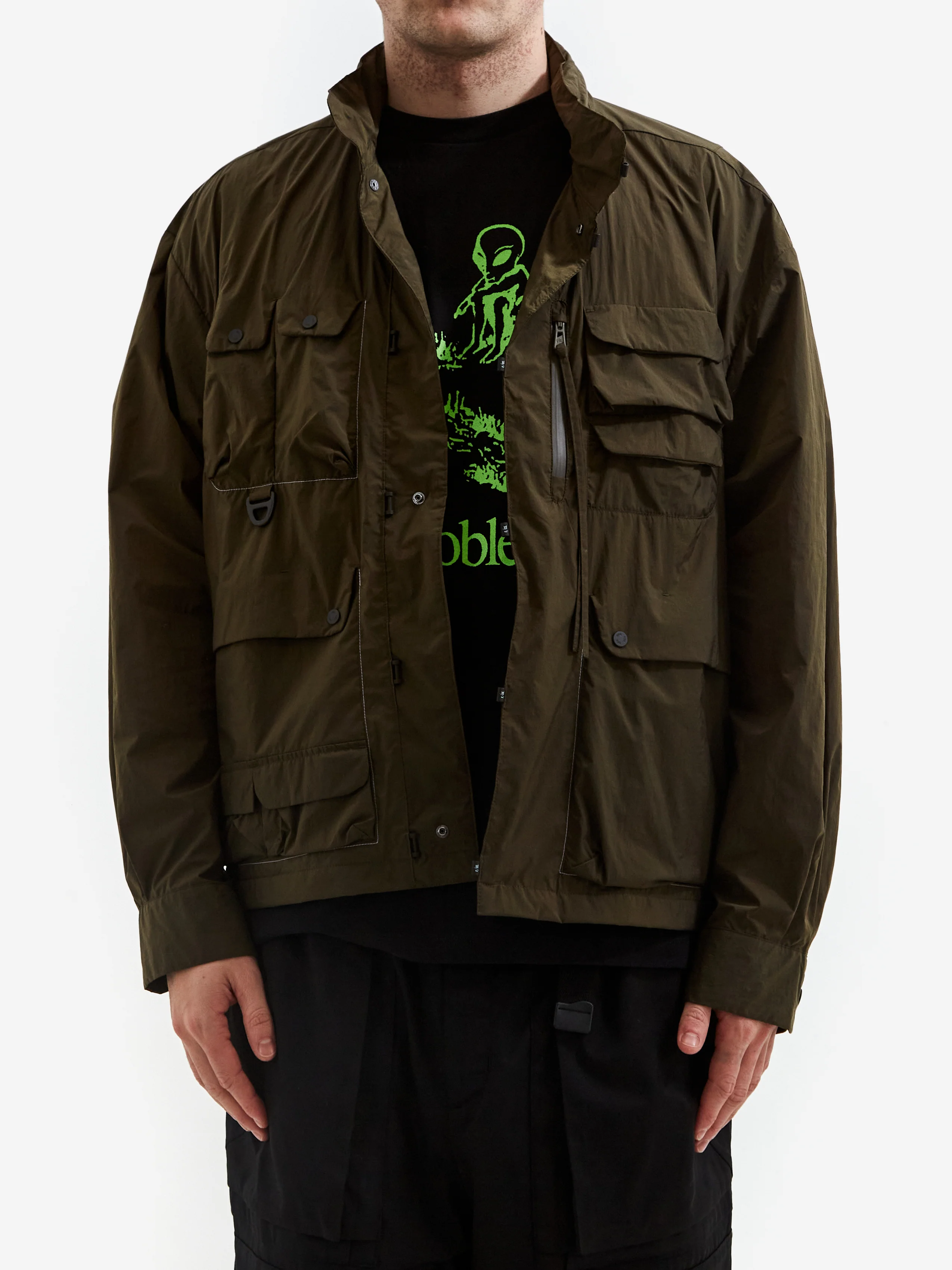 F/CE Lightweight Utility Jacket - Olive - Image 2
