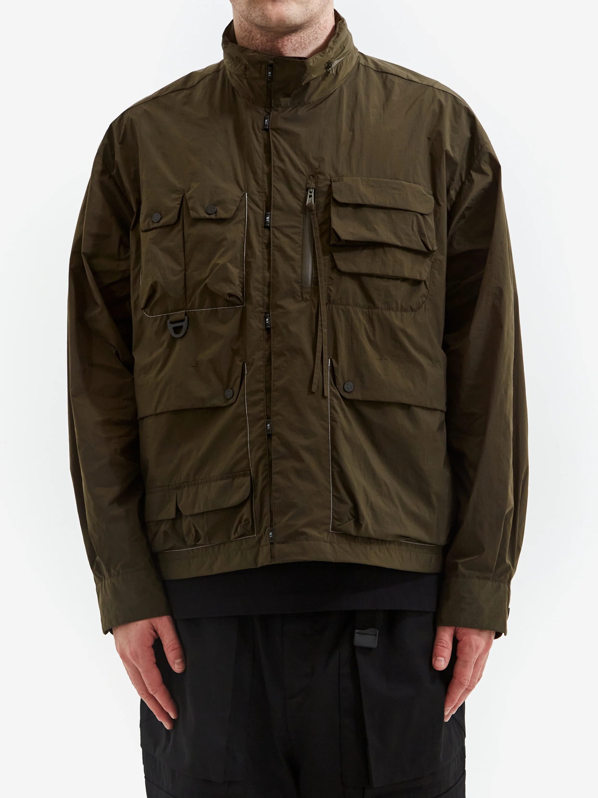 F/CE Lightweight Utility Jacket - Olive - Image 3
