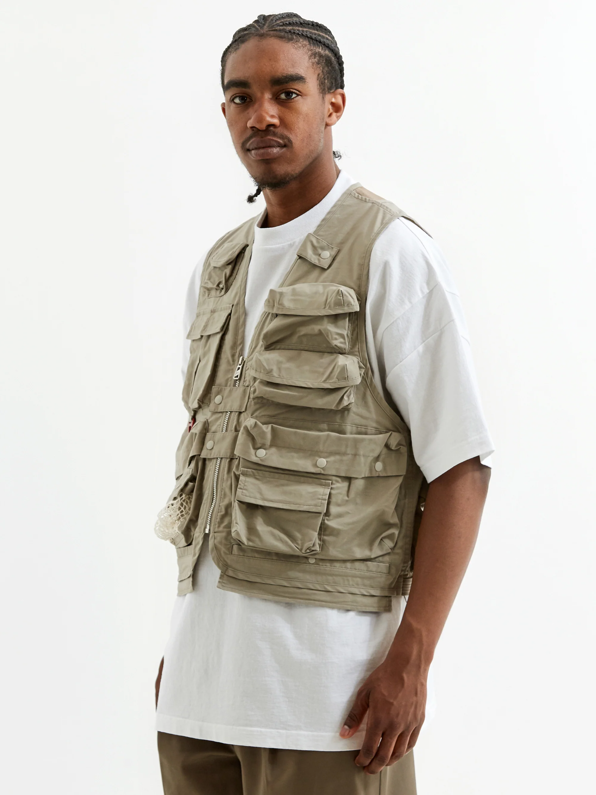 F/CE Pigment Hunting Vest - Sage Green - Image 7