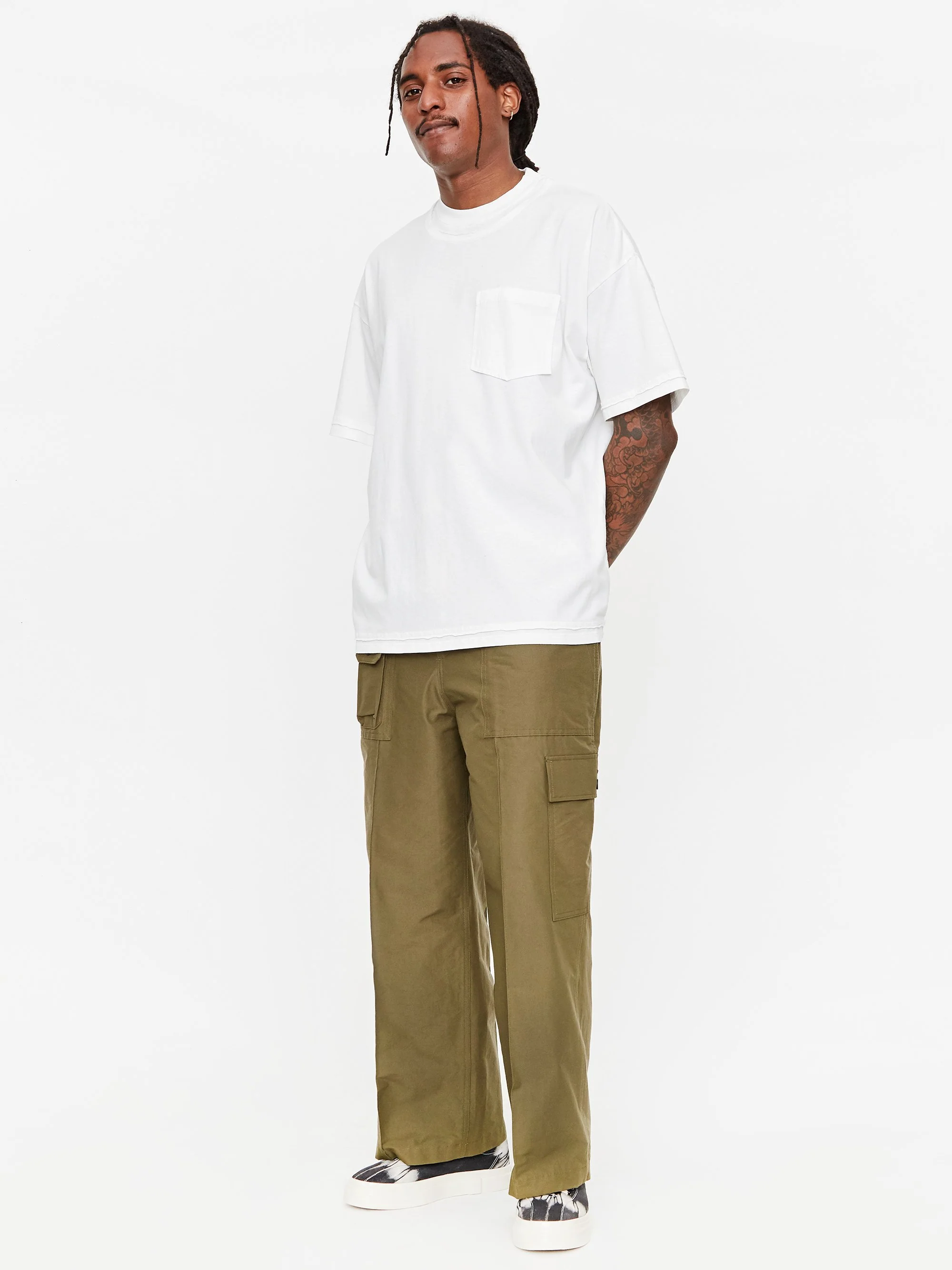 F/CE Pigment Layered Shortsleeve T-Shirt - White - Image 5
