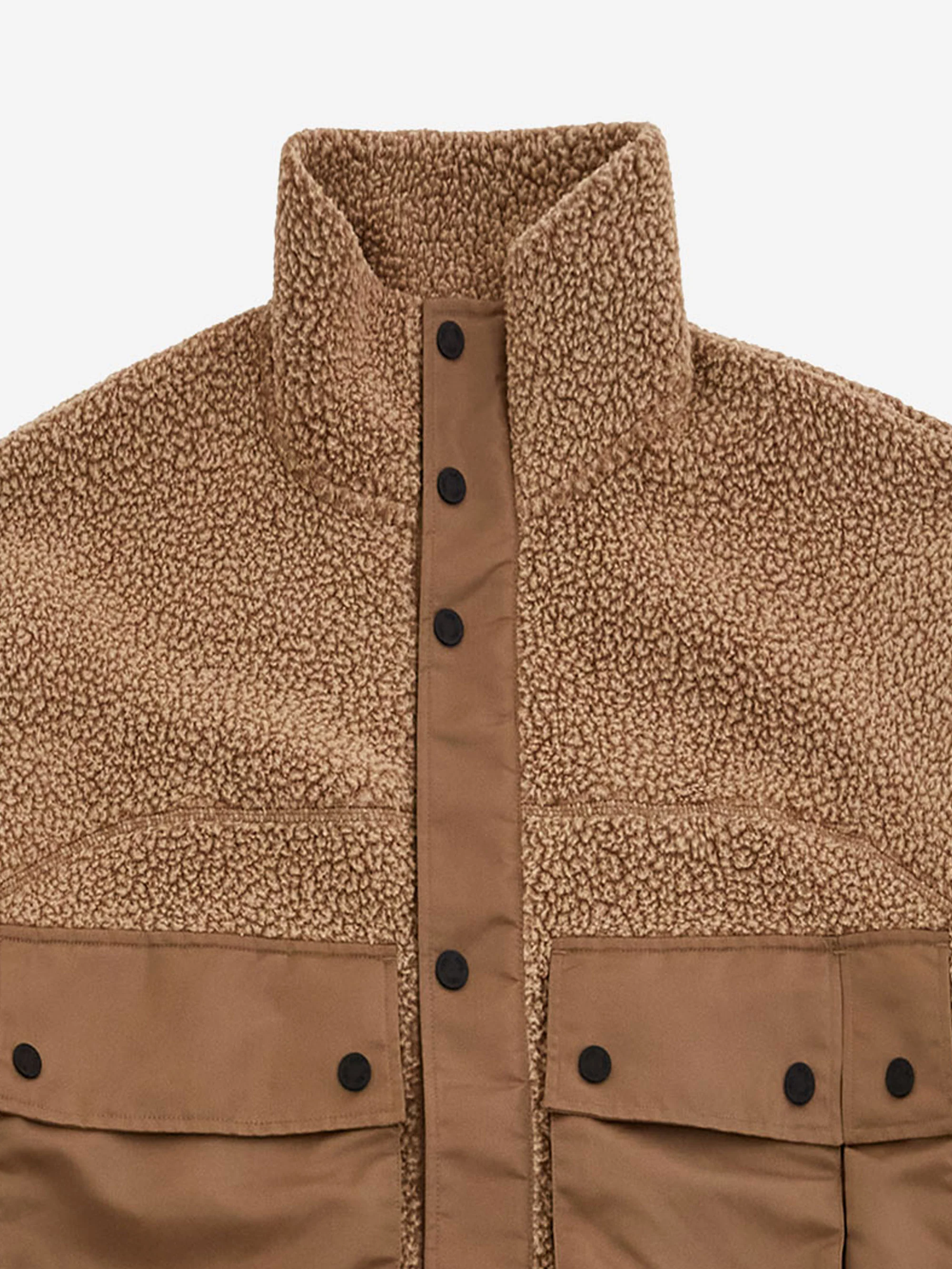 F/CE Polartec Boa Jacket - Beige - Image 4