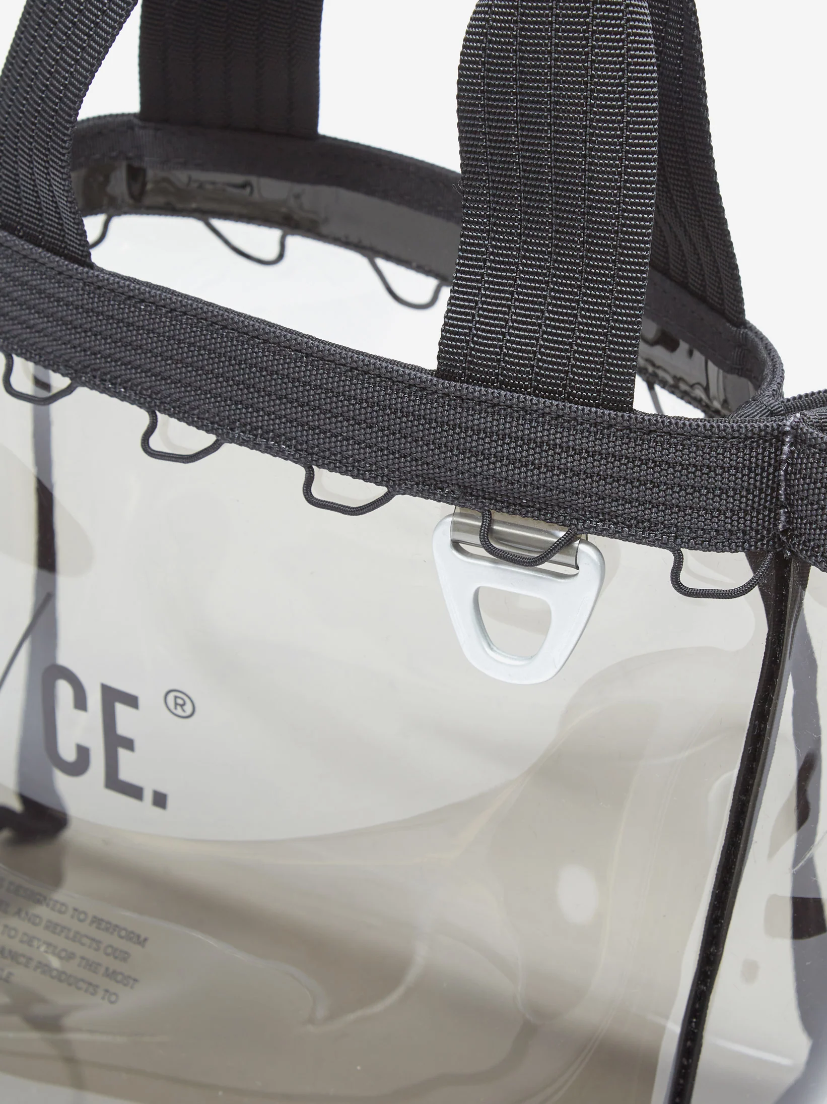 F/CE PVC Mini Tote Bag - Grey - Image 3
