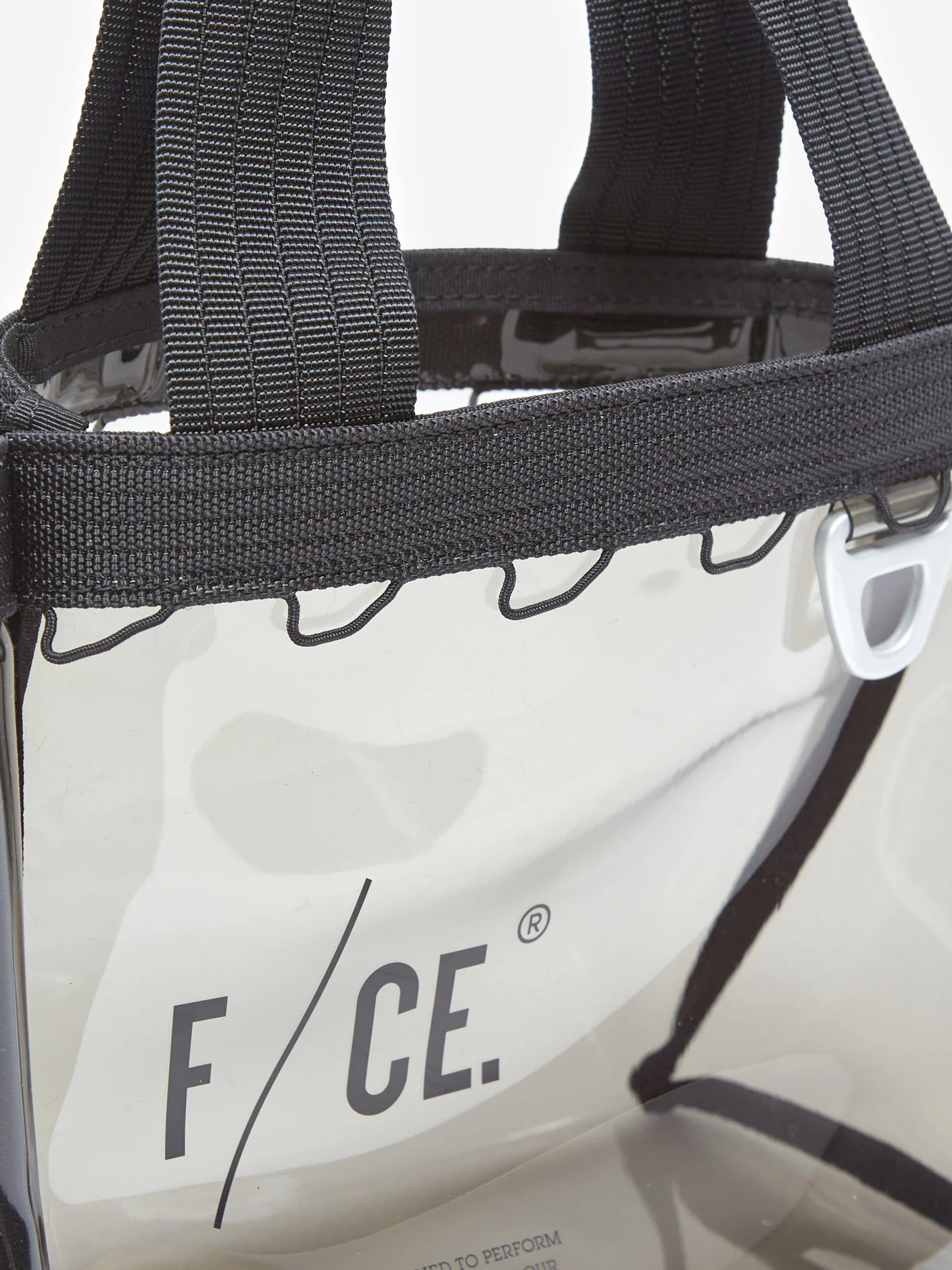 F/CE PVC Mini Tote Bag - Grey - Image 5