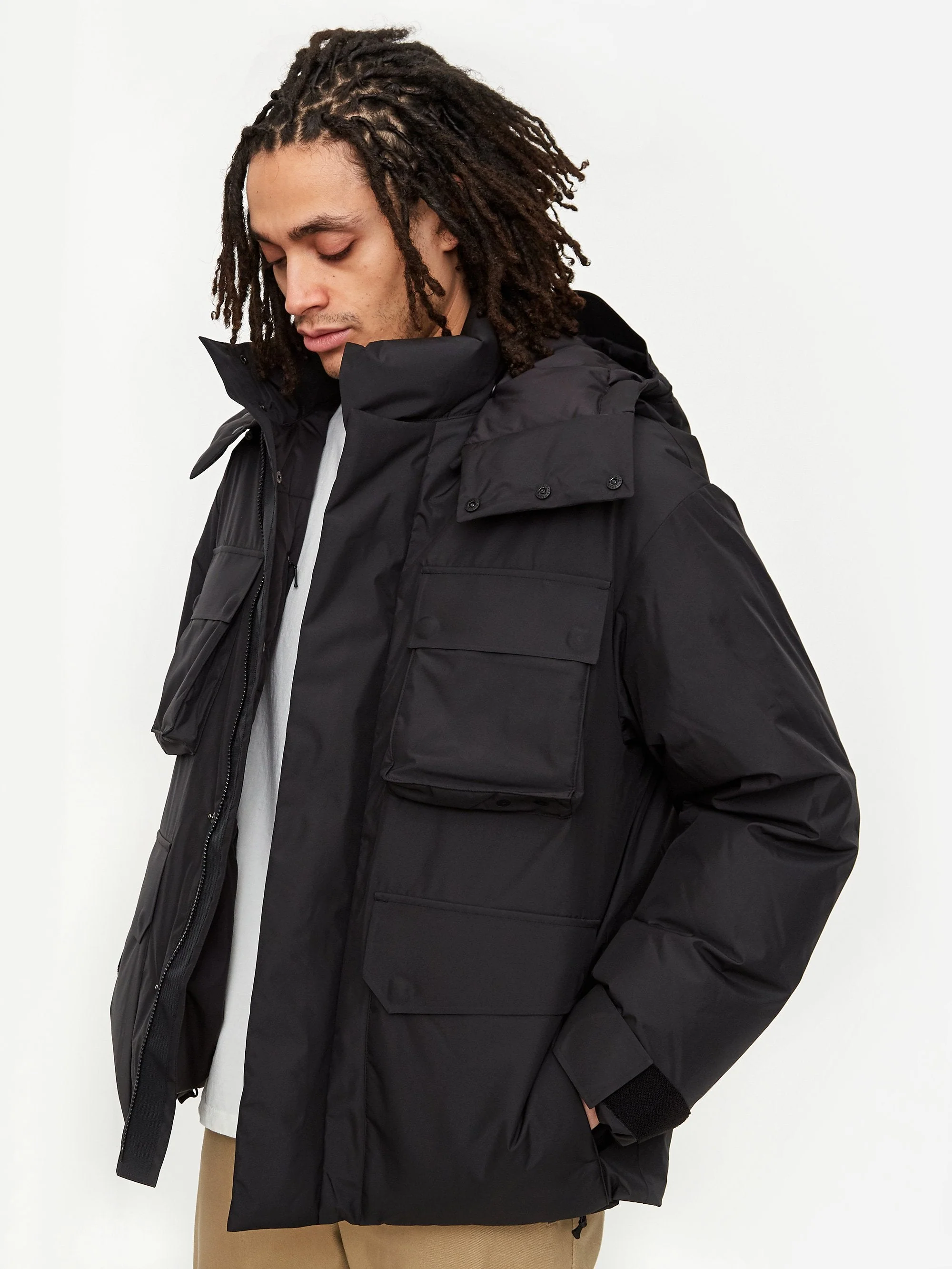 F/CE Recycle Field Down Jacket - Black - Image 9