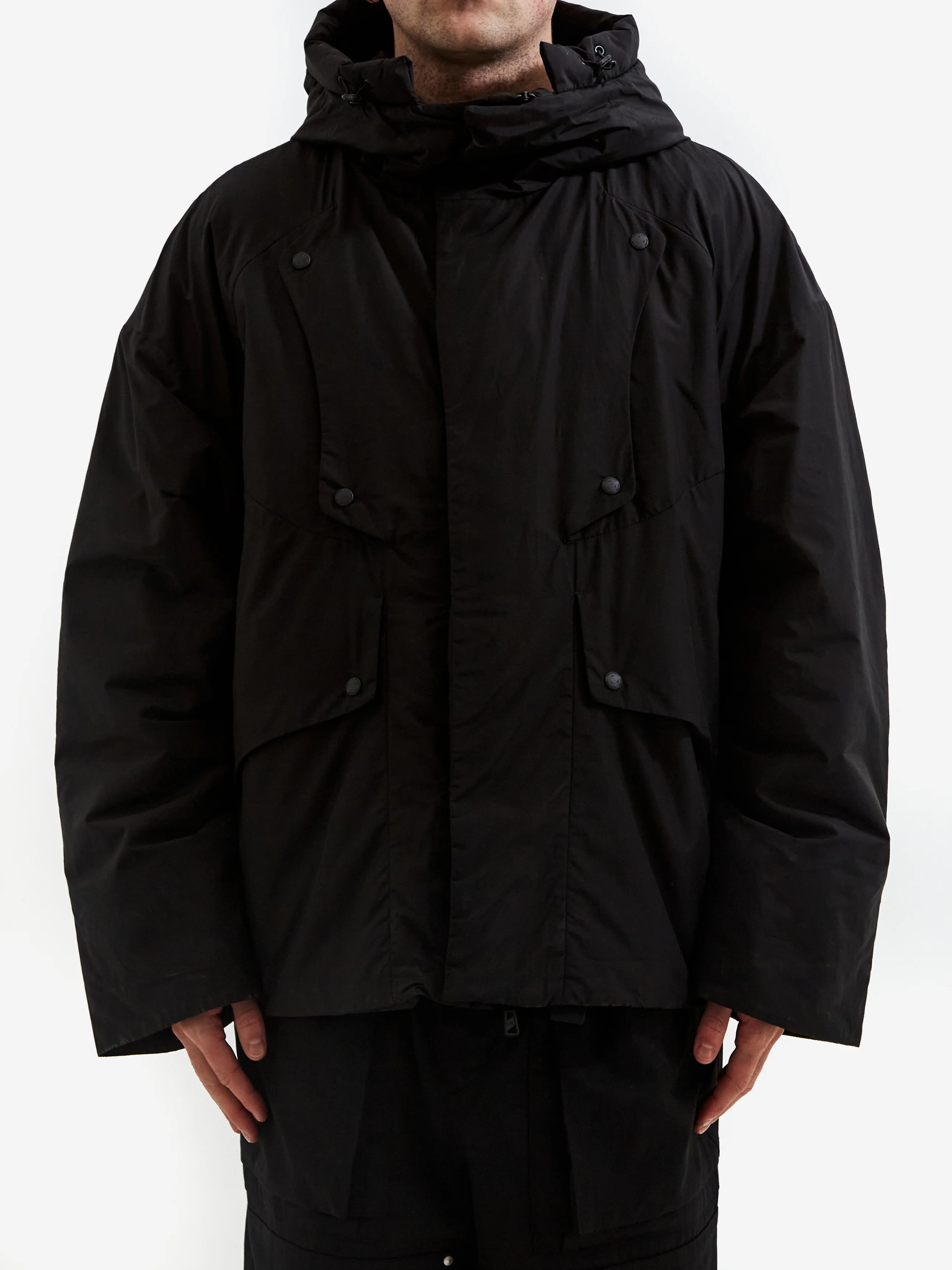 F/CE Recycle Nylon Padding Jacket - Black - Image 3