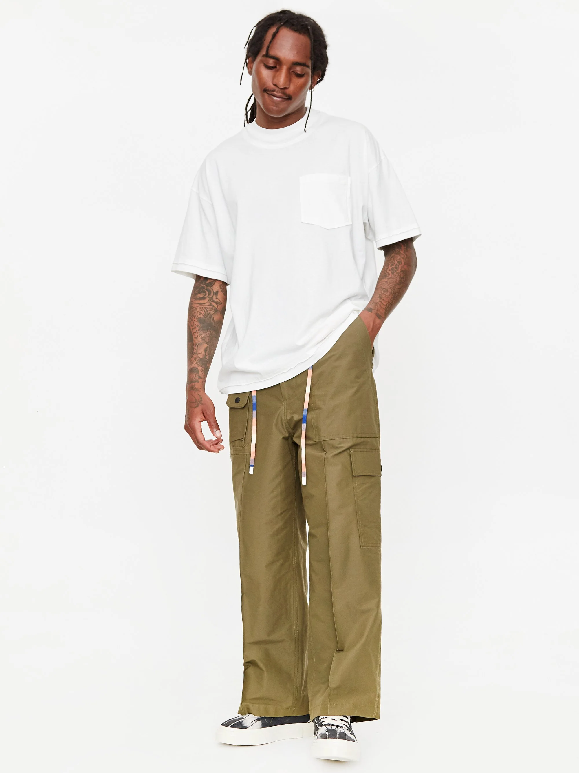 F/CE Recycled Cargo Pant - Olive - Image 5