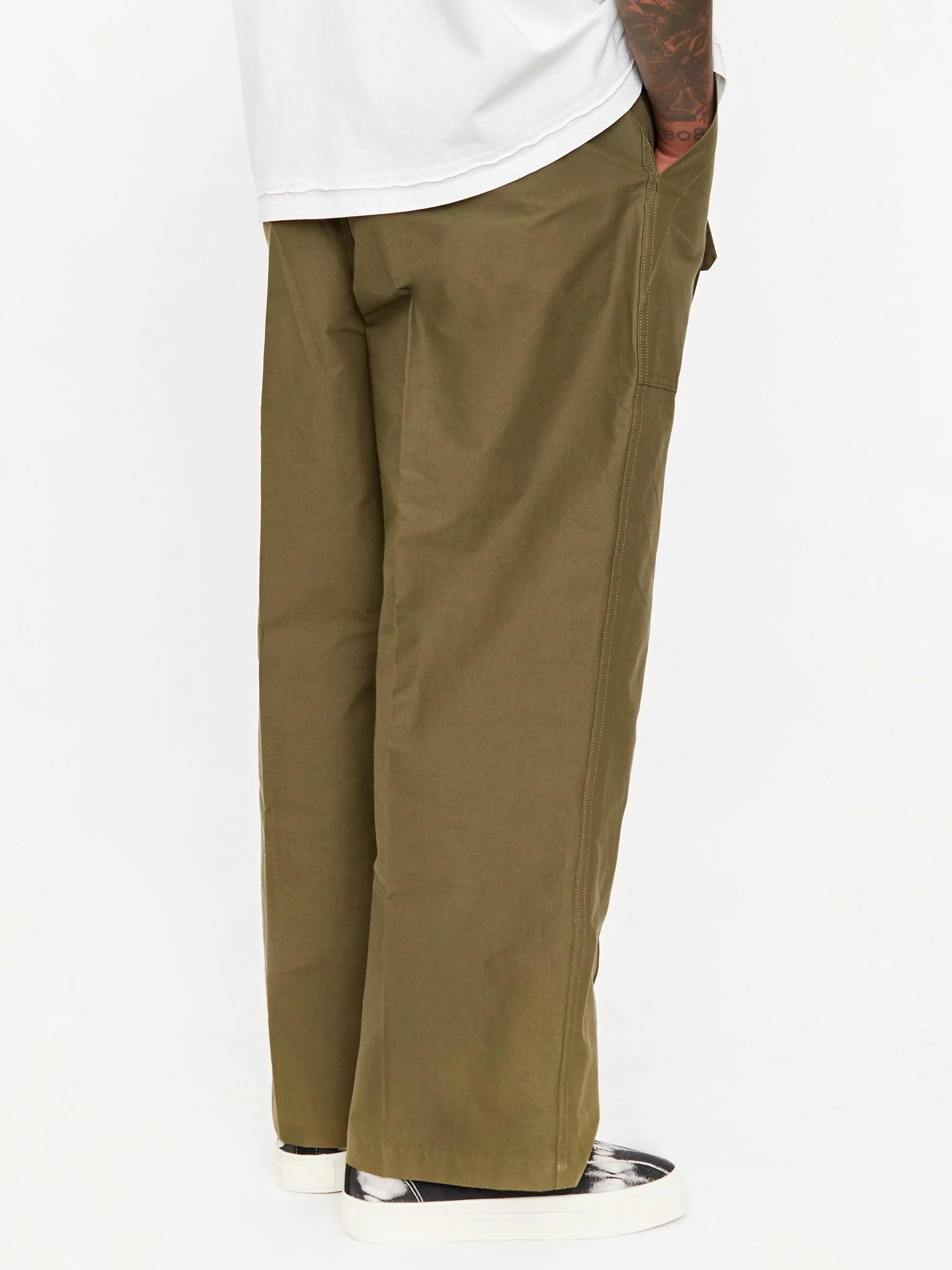 F/CE Recycled Cargo Pant - Olive - Image 7
