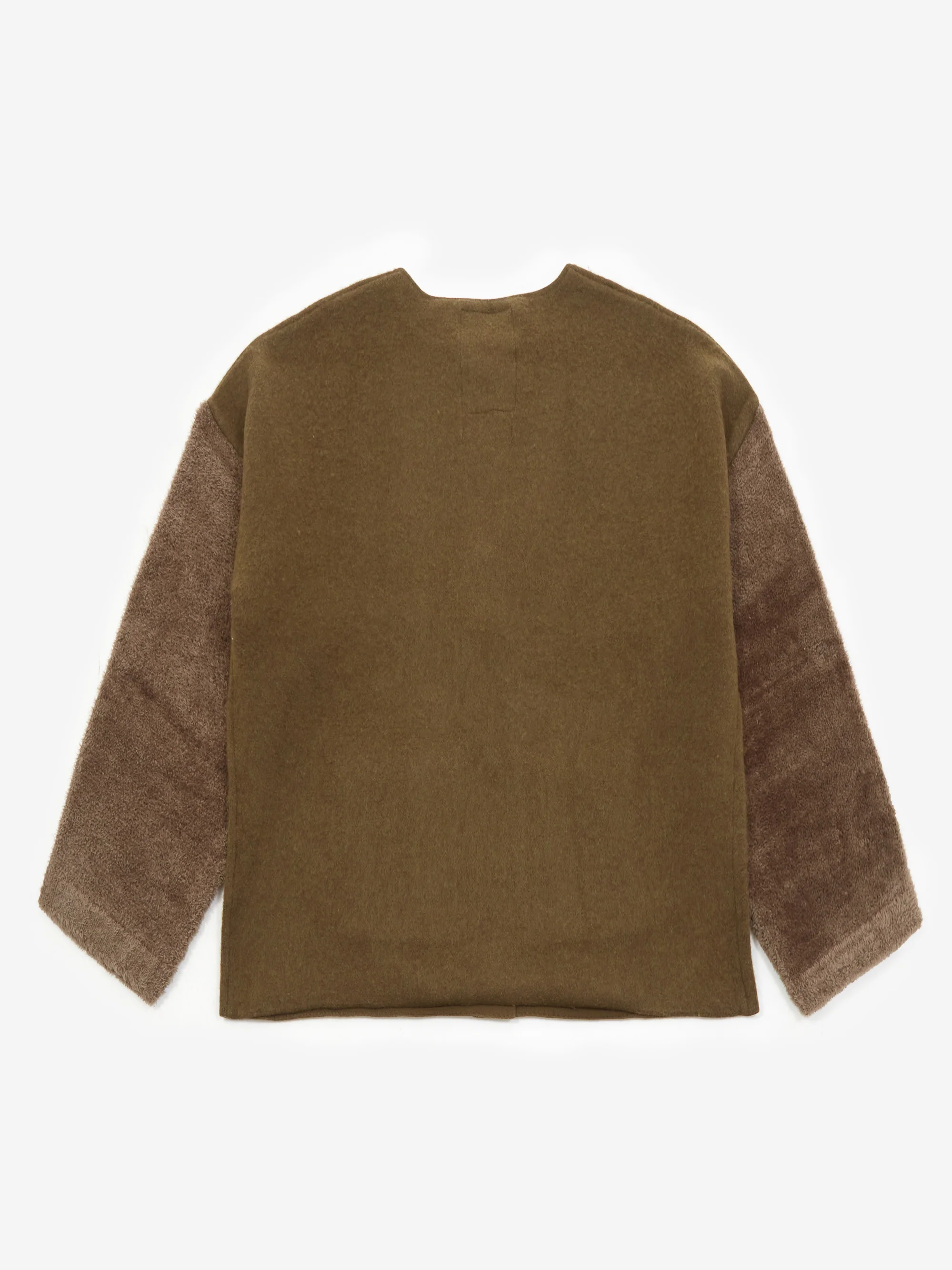 F/CE Solotex Switching Cardigan - Olive - Image 5