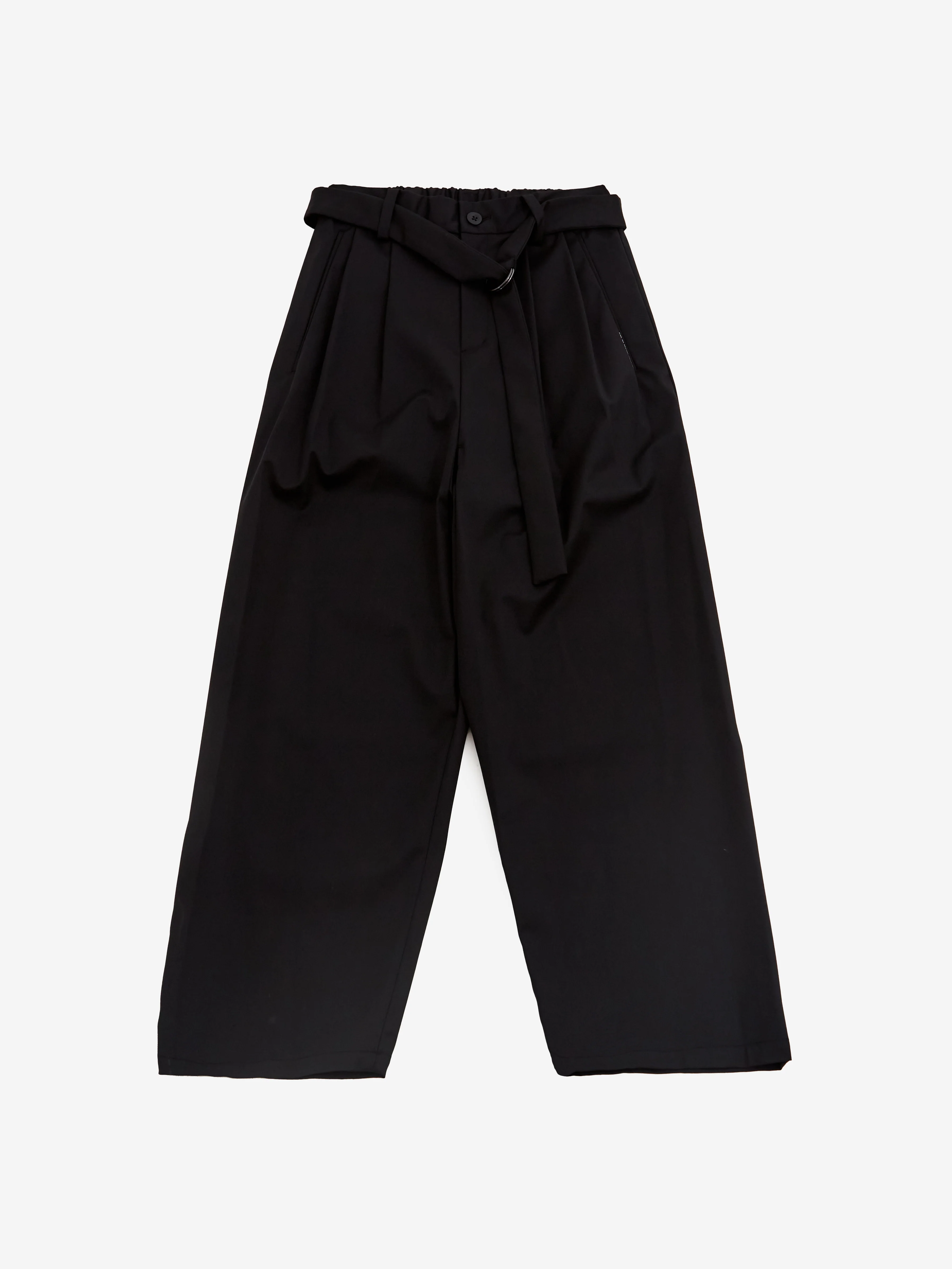 F/CE Waterproof Tech Wool Wide Pants - Black