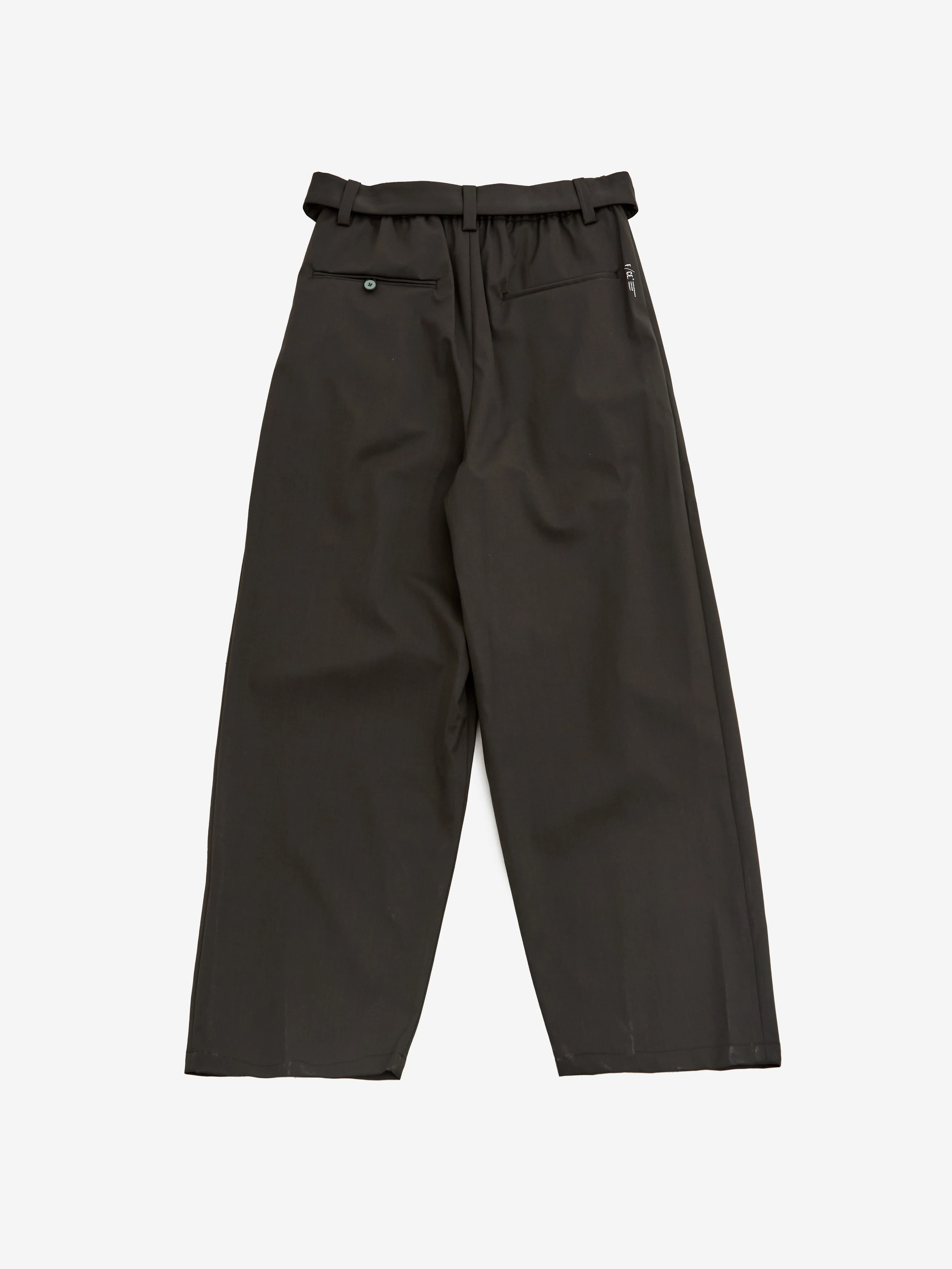 F/CE Waterproof Tech Wool Wide Pants - Olive - Image 4