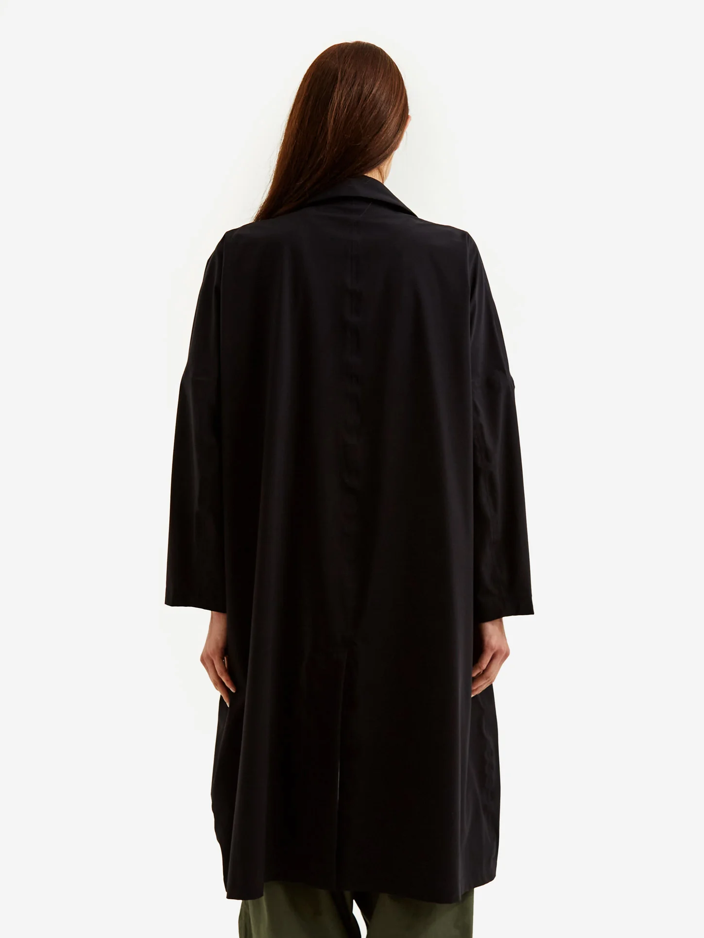 F/CE Waterproof Wrap Coat - Black - Image 6