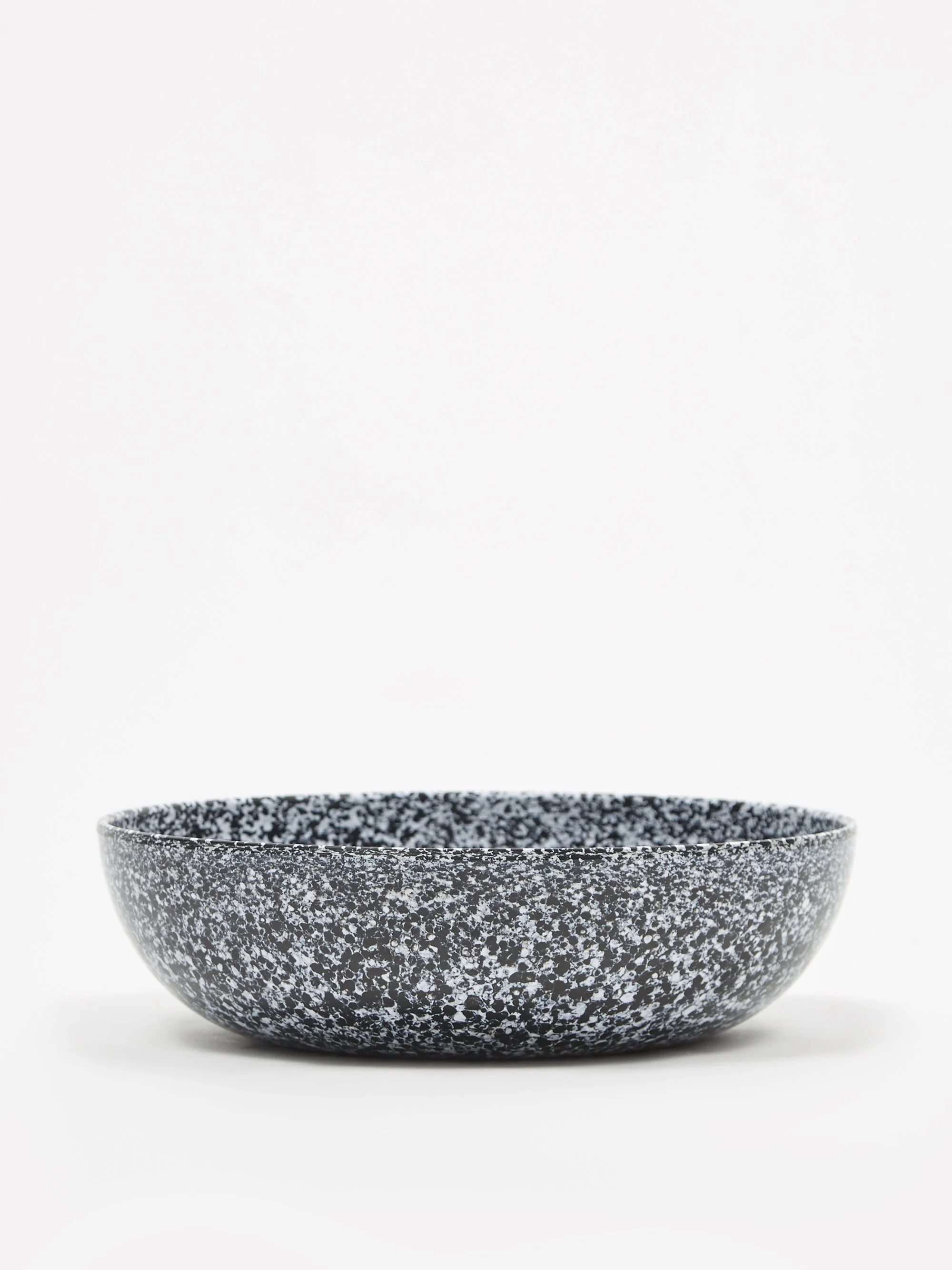 Faplana Melamine Salad Bowl  - Black - Image 2