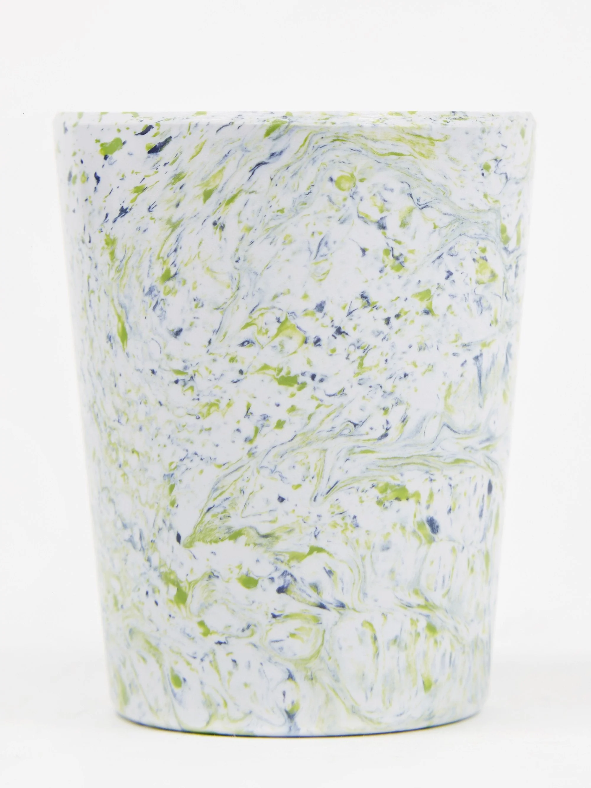 Faplana Melamine Tumbler - White/Blue Speckled - Image 4