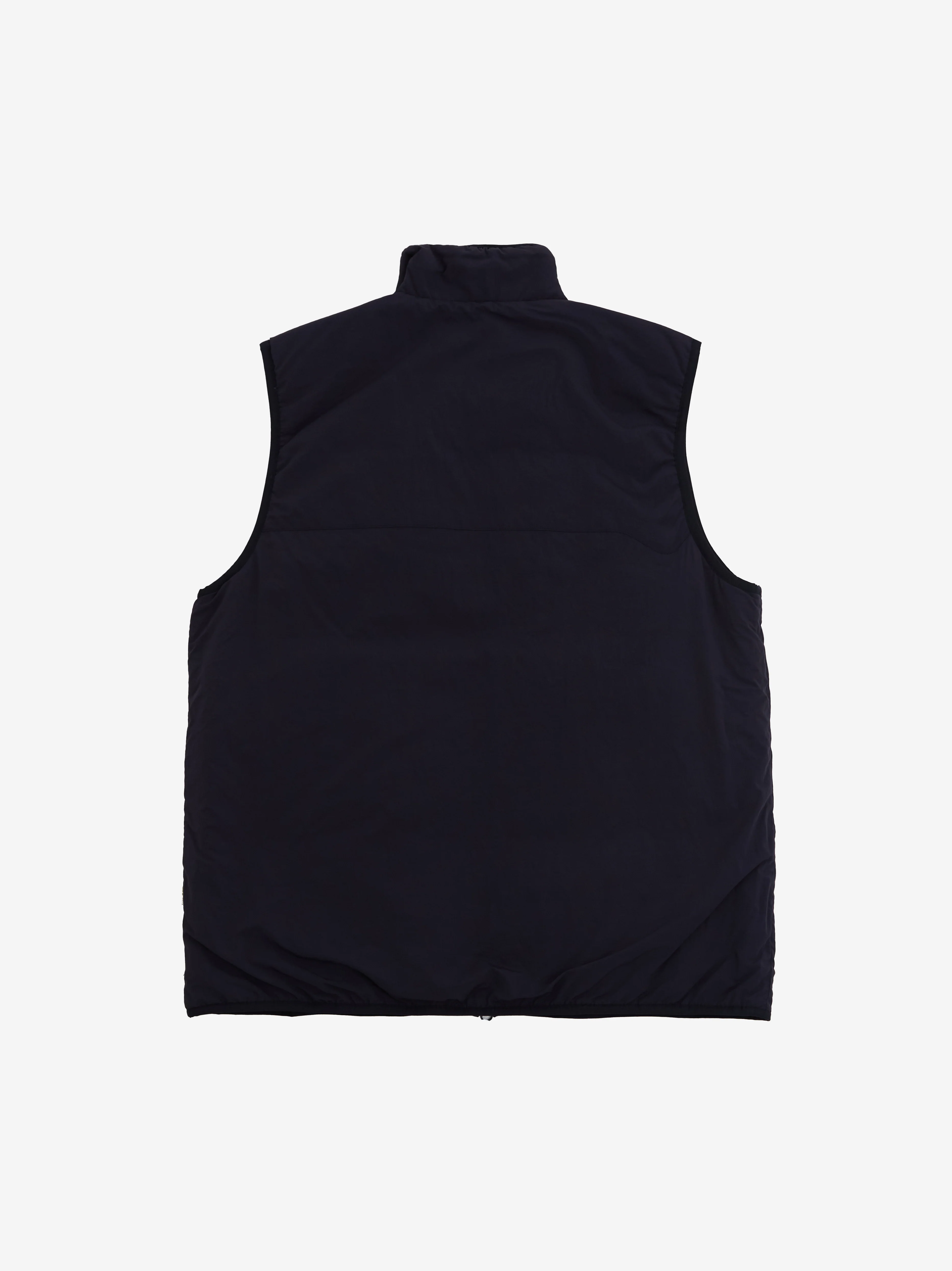 Farah Japan Nylon Zip Up Vest - Navy - Image 4